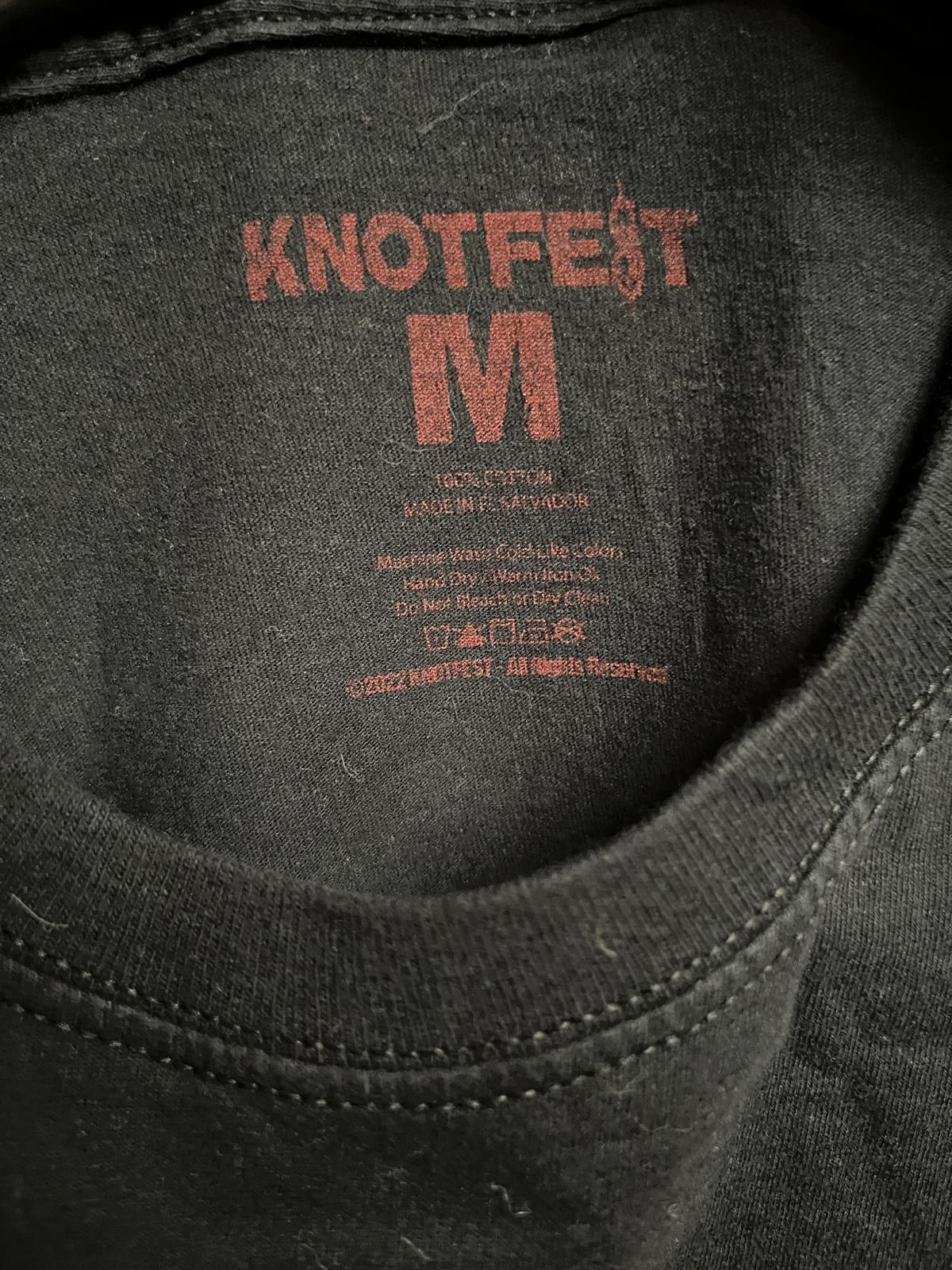 Designer T-shirt Knotfest Roadshow Tour 2022 Slipknot Shirt - M Size US M / EU 48-50 / 2 - 3 Thumbnail