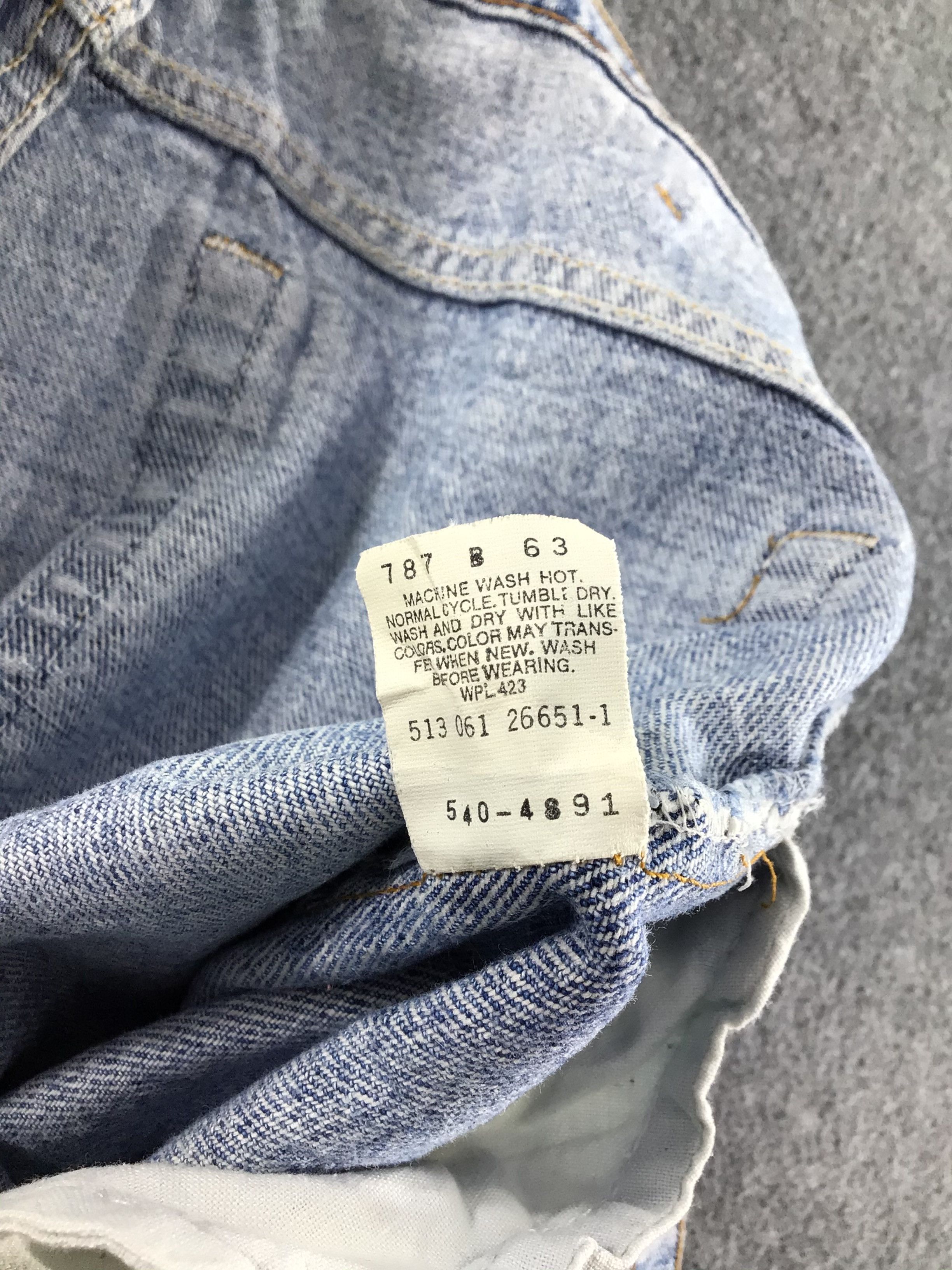 Levi's Vintage Levis 540 Jeans Dirty Distressed Denim -J525 Size US 36 / EU 52 - 11 Thumbnail