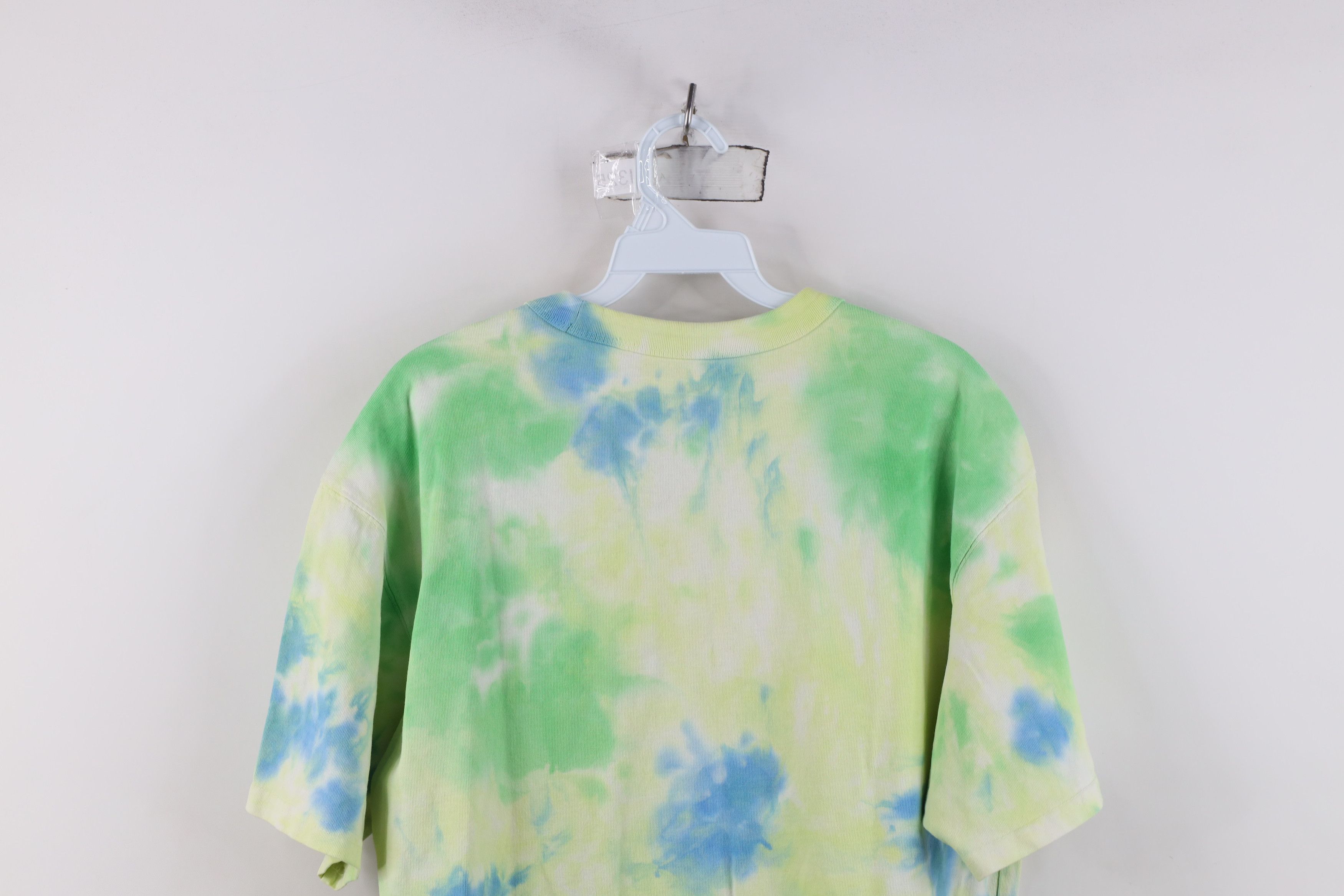 Nike Nike Center Swoosh Tie Dye Heavyweight Ribbed Knit T-Shirt Size US S / EU 44-46 / 1 - 10 Thumbnail