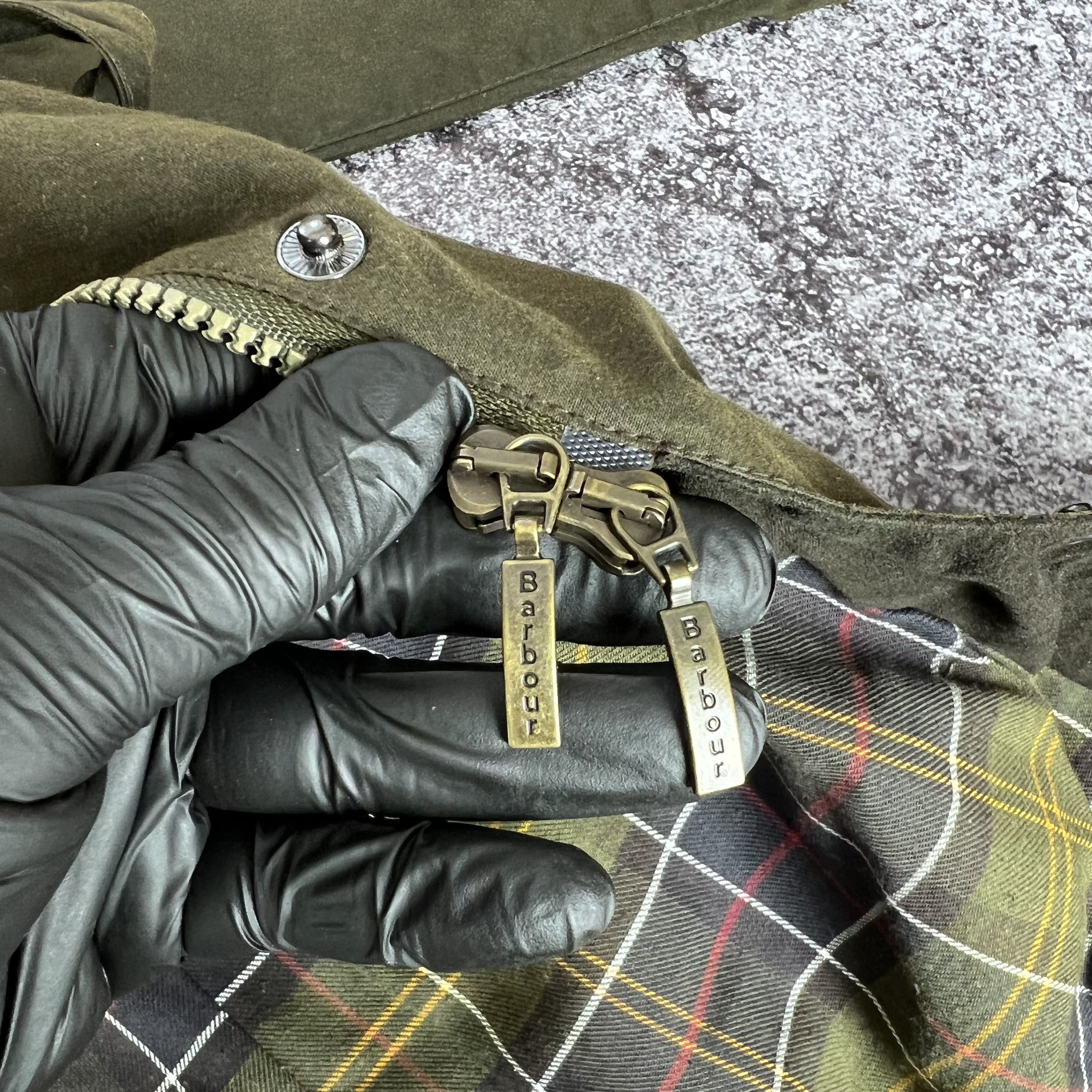 Barbour Barbour Newhampton Waxed Trench Coat Jacket Size UK 16 Size XL / US 12-14 / IT 48-50 - 10 Thumbnail