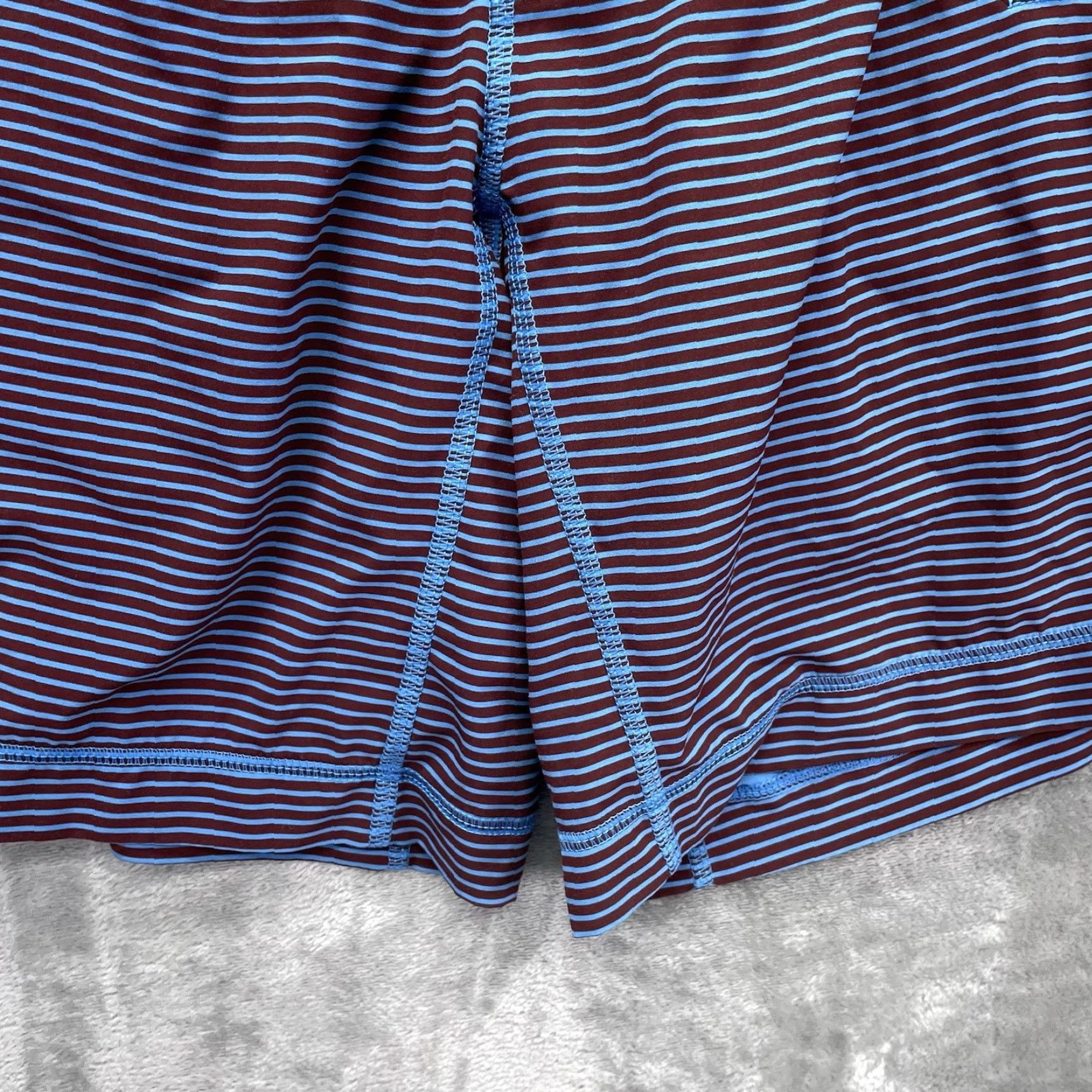 Lululemon Lululemon Shorts Athletic Men S Pace Breaker Run Gym Performance Lined Training 8" Inseam 8" Multicolor Polyester Blend Pocket Size US 26 / EU 42 - 7 Thumbnail