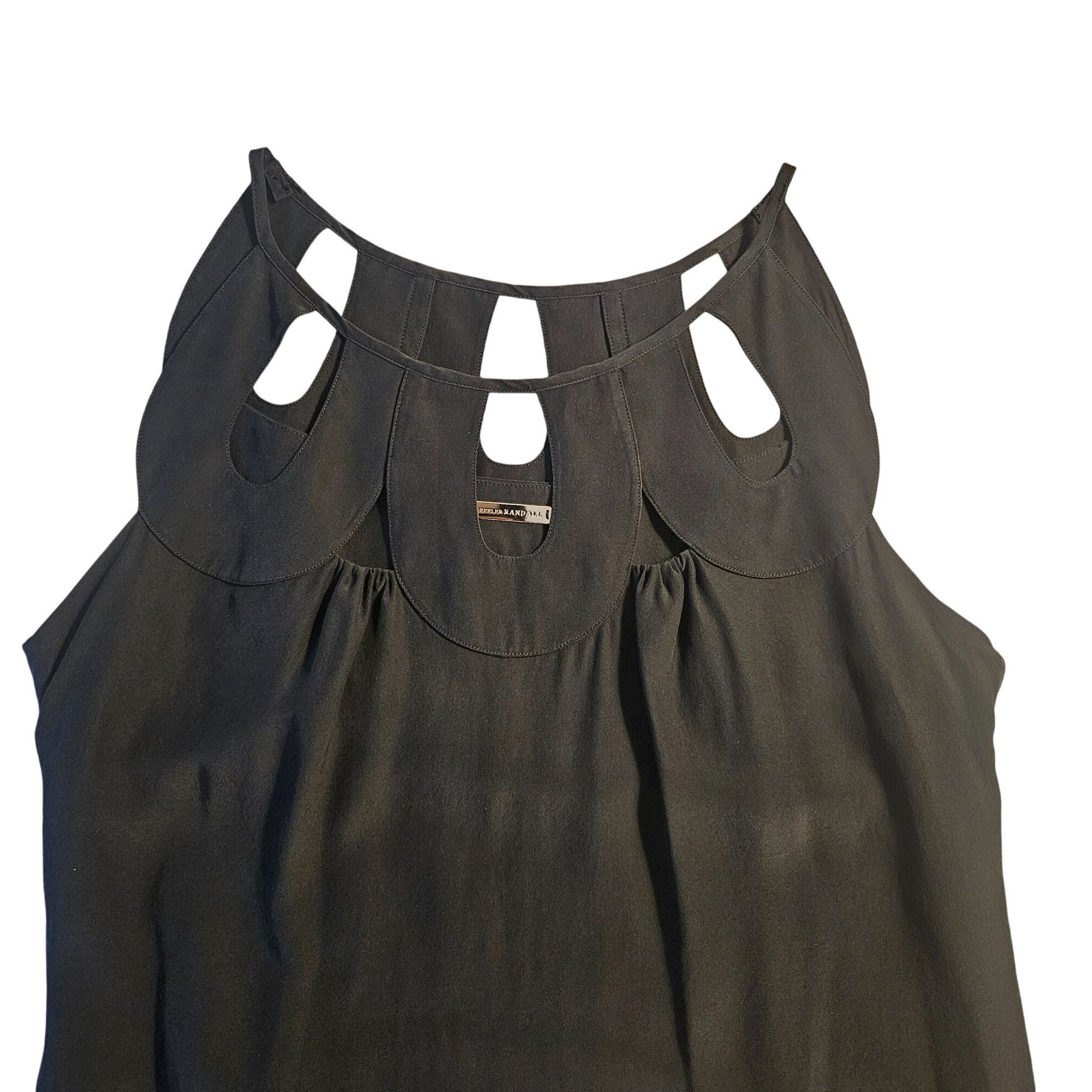 Loeffler Randall Loeffler Randall Womens Mini Dress Black XS LBD Cutout Quiet Size XS / US 0-2 / IT 36-38 - 4 Thumbnail