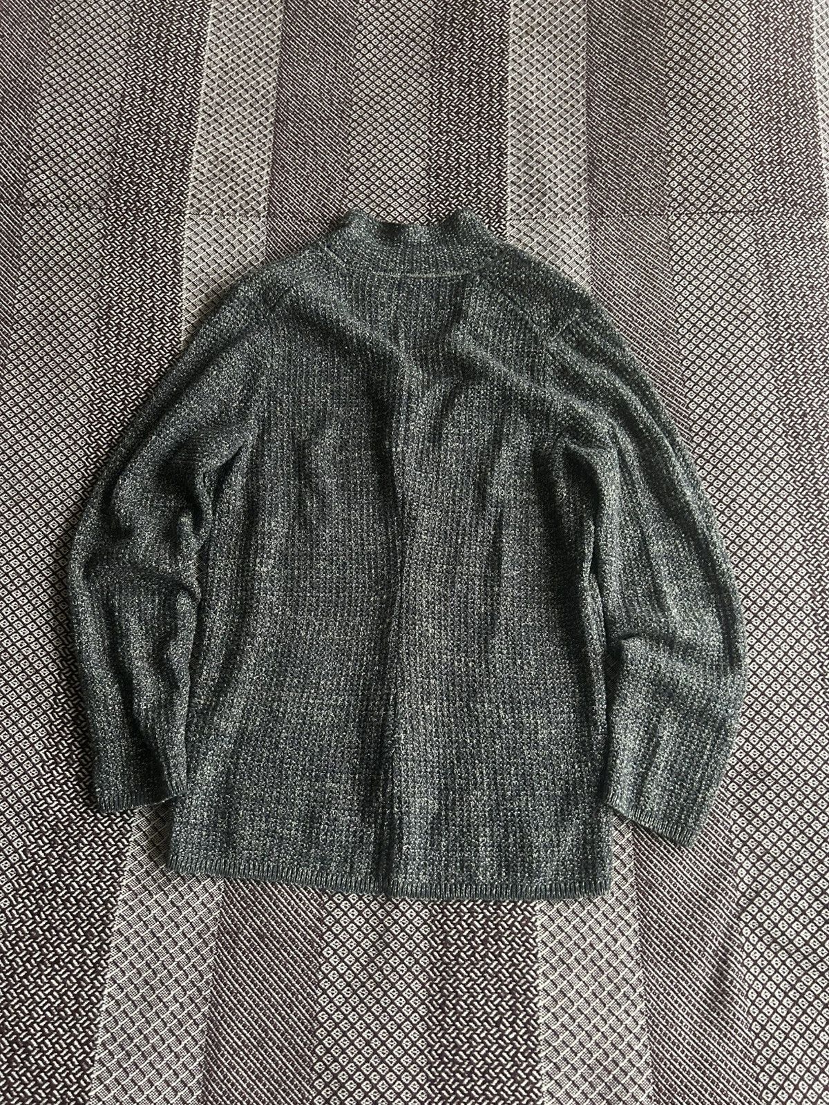 Japanese Brand Falconeri Luxury Knitted Blazer 2 Button Italy Rare Size 50 Size 50R - 11 Thumbnail