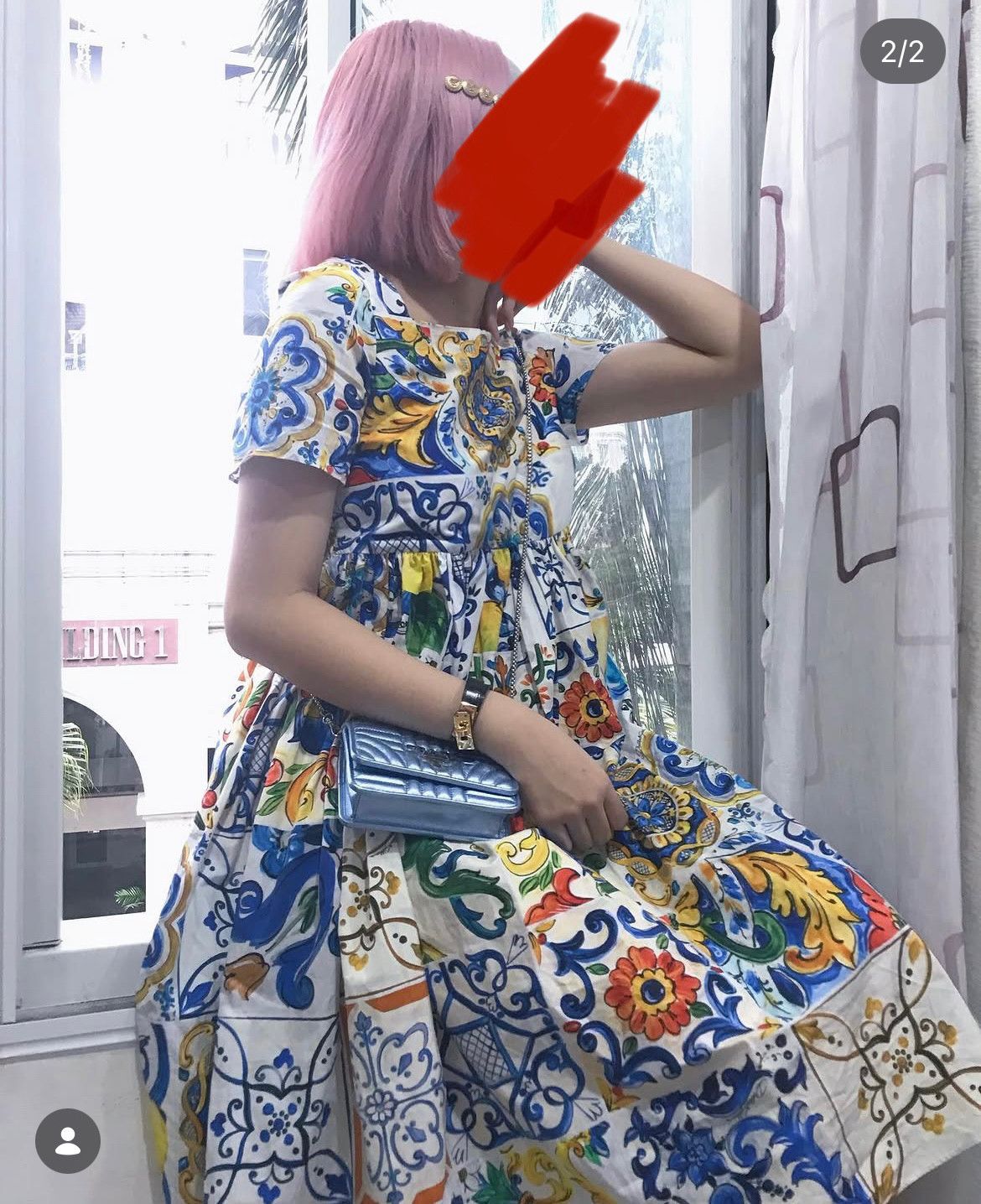 Dolce & Gabbana Dolce&Gabbana I Love Maiolica Dress🌸💖 Size S / US 4 / IT 40 - 18 Thumbnail