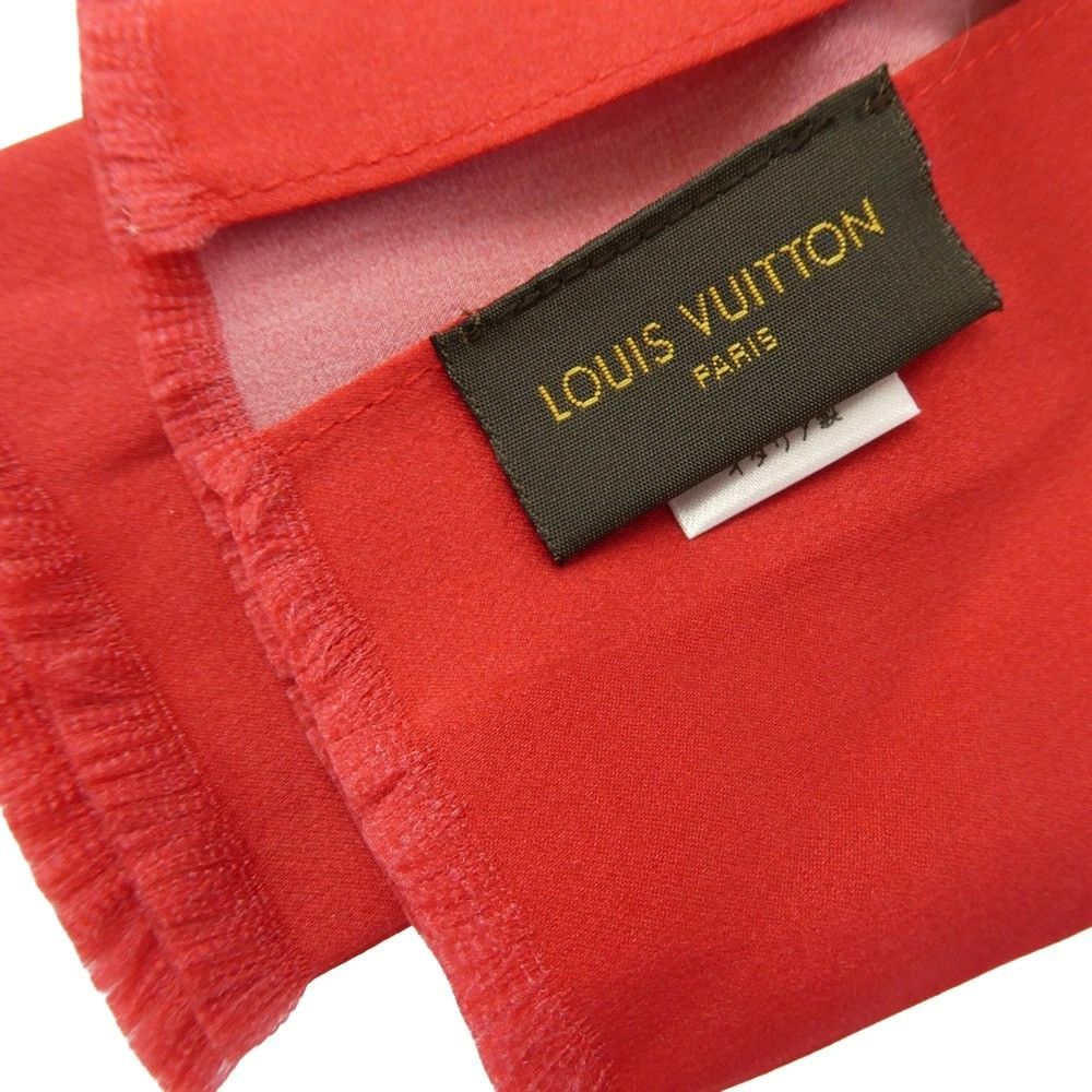 Louis Vuitton LOUIS VUITTON MP1709 Kim Jones Era Silk Scarf Stole Size ONE SIZE - 5 Thumbnail