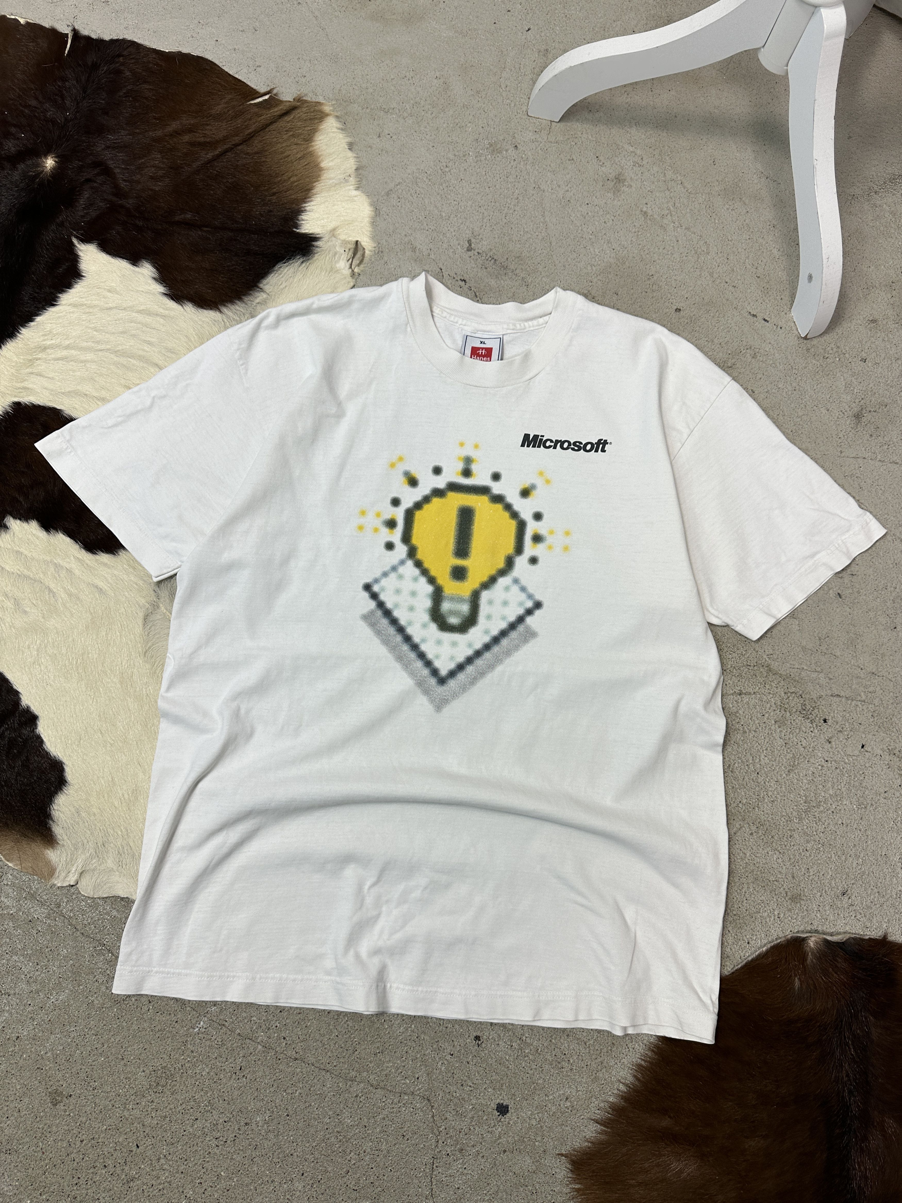 Microsoft Vintage Sporty Streetwear Old School Microsoft T-shirt 90s Size US XL / EU 56 / 4 - 1 Thumbnail