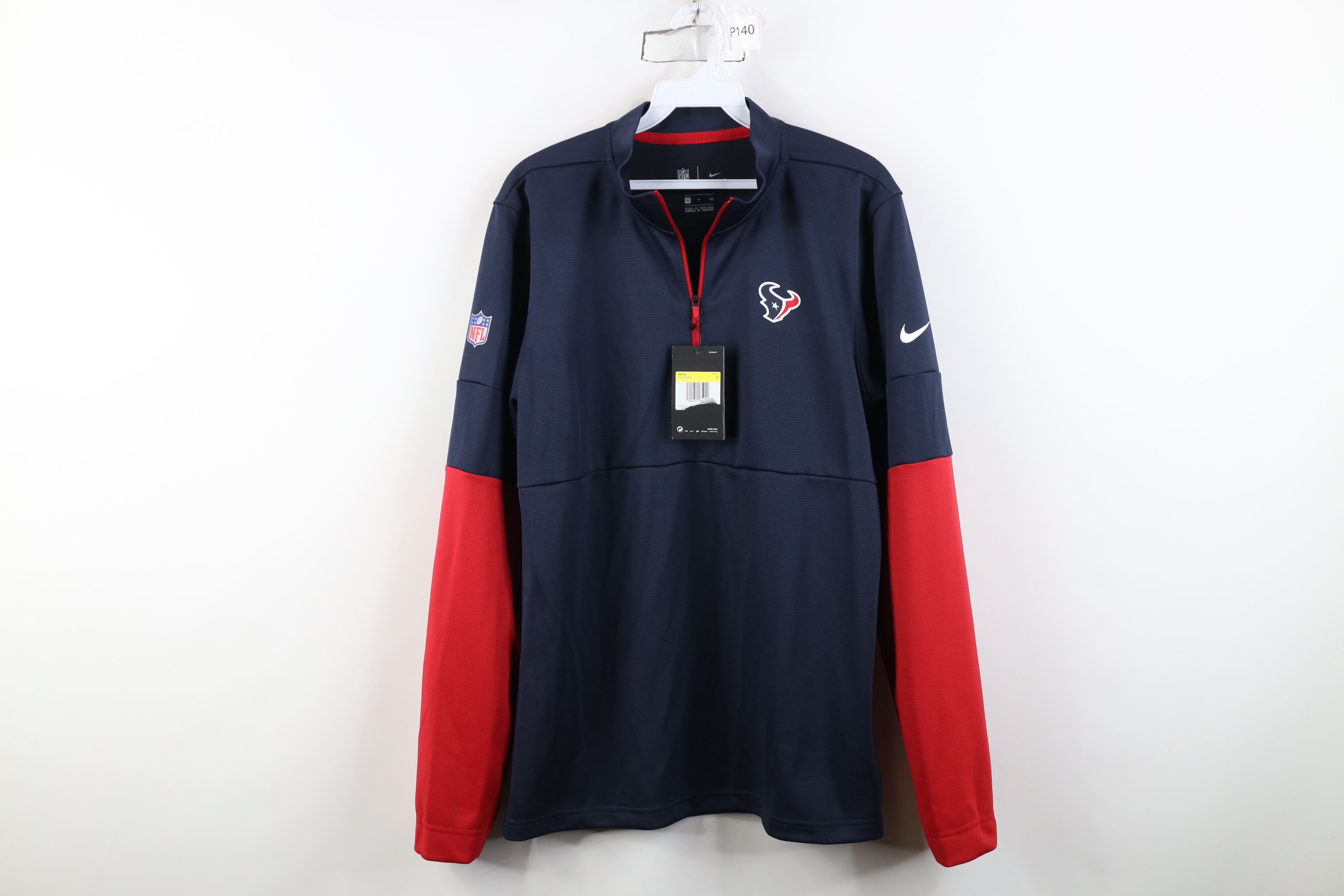 New Nike On Field Houston Texans Football Jacket in Blue, Men's