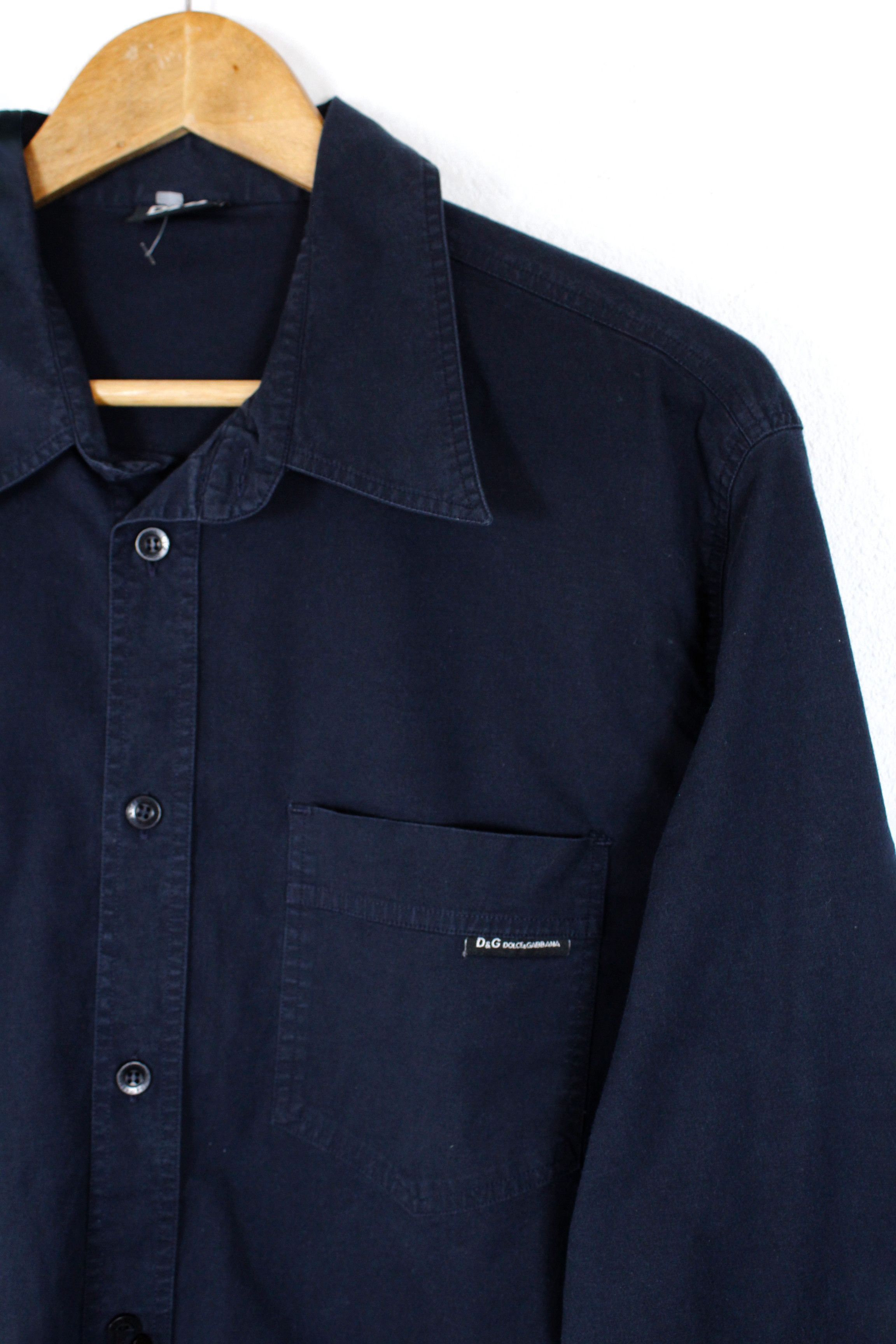 Dolce & Gabbana Vintage Dolce & Gabbana Pocket Logo Shirt 90s Size US L / EU 52-54 / 3 - 2 Thumbnail
