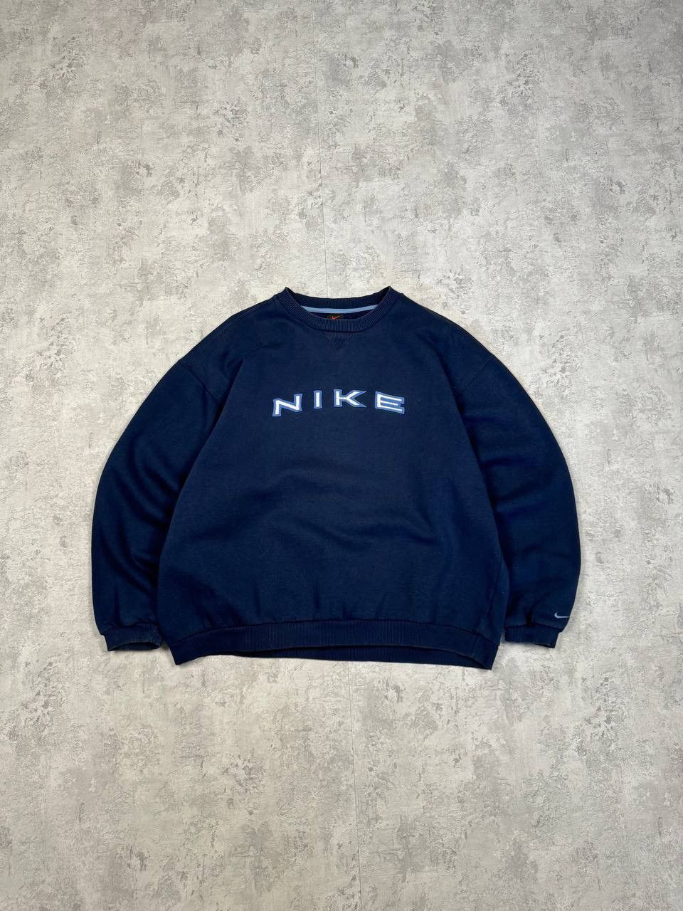 Nike Streetwear Vintage RARE Vintage Nike Sweatshirt Big Embroidered Logo Size XL Grailed