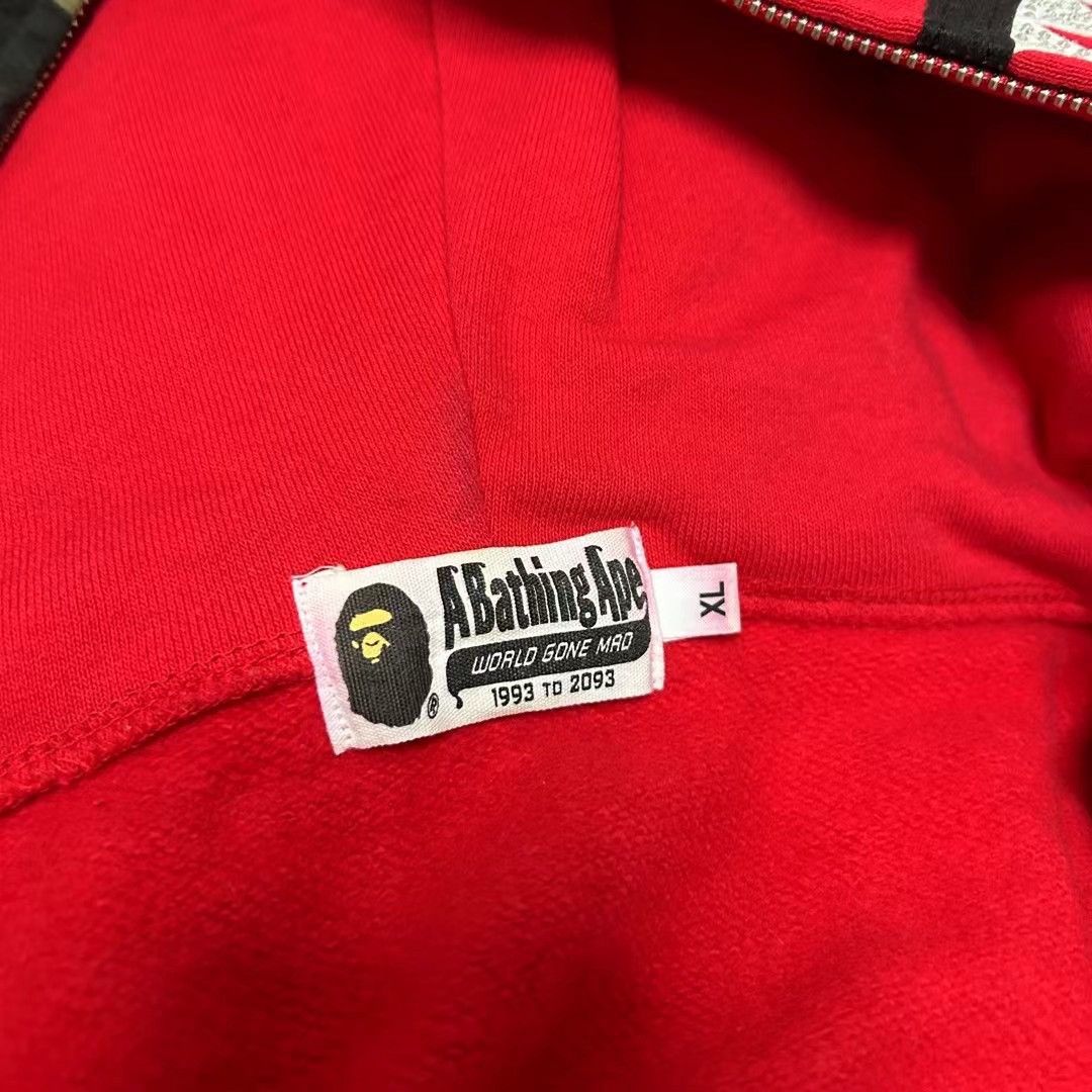 Bape LIMITED SHARK FULL ZIP HOODIE Size US XL / EU 56 / 4 - 6 Thumbnail