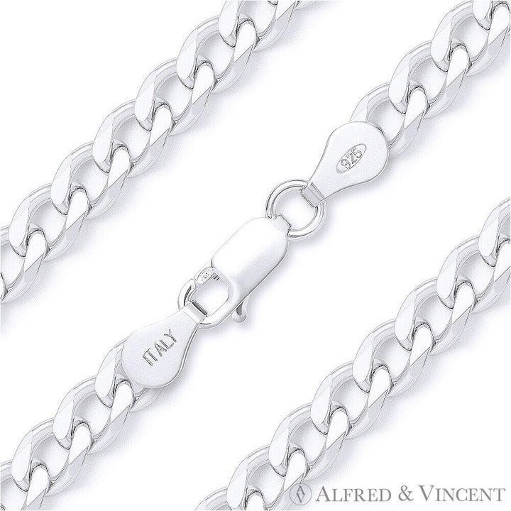 Other 4.5mm Cuban / Curb Link Italian Chain Anklet Size 9 Size ONE SIZE - 1 Preview