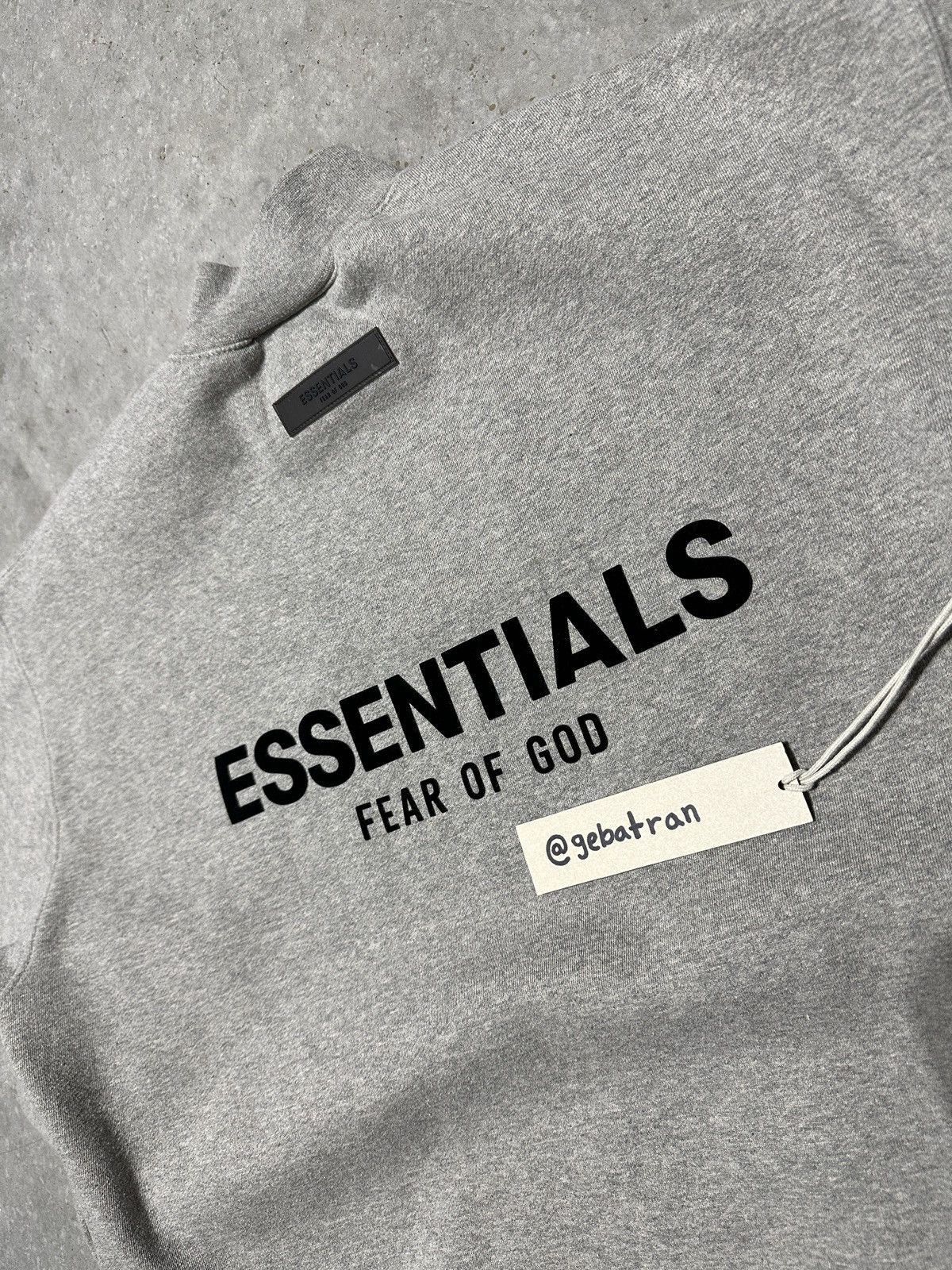 Essentials × Fear of God Fear of God Essentials Mock Neck Sweatshirt Gray X-Small Size US XS / EU 42 / 0 - 2 Thumbnail