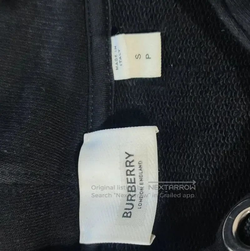 Burberry Burberry Black Cotton Women's Hoodie. Size S / US 4 / IT 40 - 4 Thumbnail