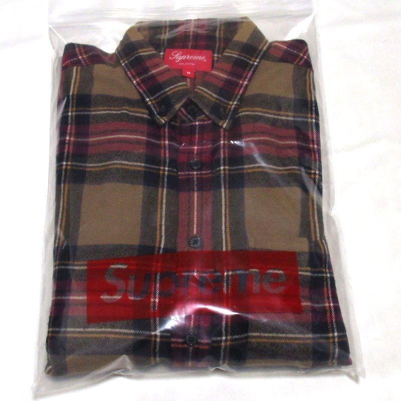 Supreme 19AW Supreme Tartan Flannel Shirt, Size M Size US M / EU 48-50 / 2 - 6 Thumbnail