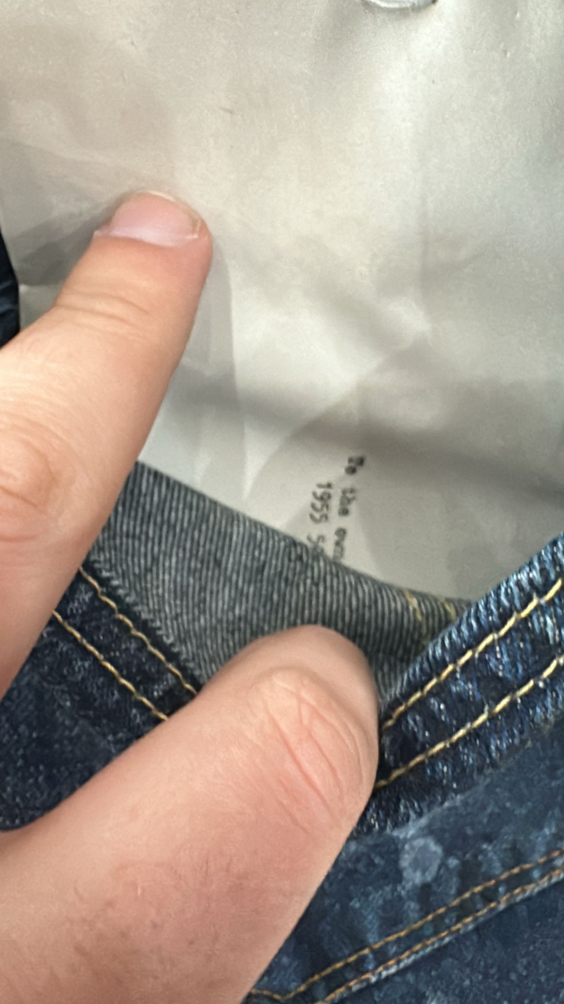 Levi's Vintage Clothing LVC Levi's Vintage Clothing 1955 501XX BigE Selvedge Jeans Size US 34 / EU 50 - 5 Thumbnail
