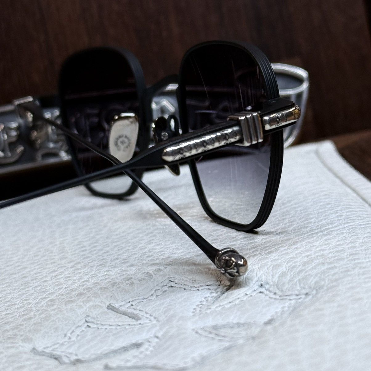 Chrome Hearts Chrome Hearts Vagilictorian 1/1 Sunglasses Size ONE SIZE - 9 Thumbnail
