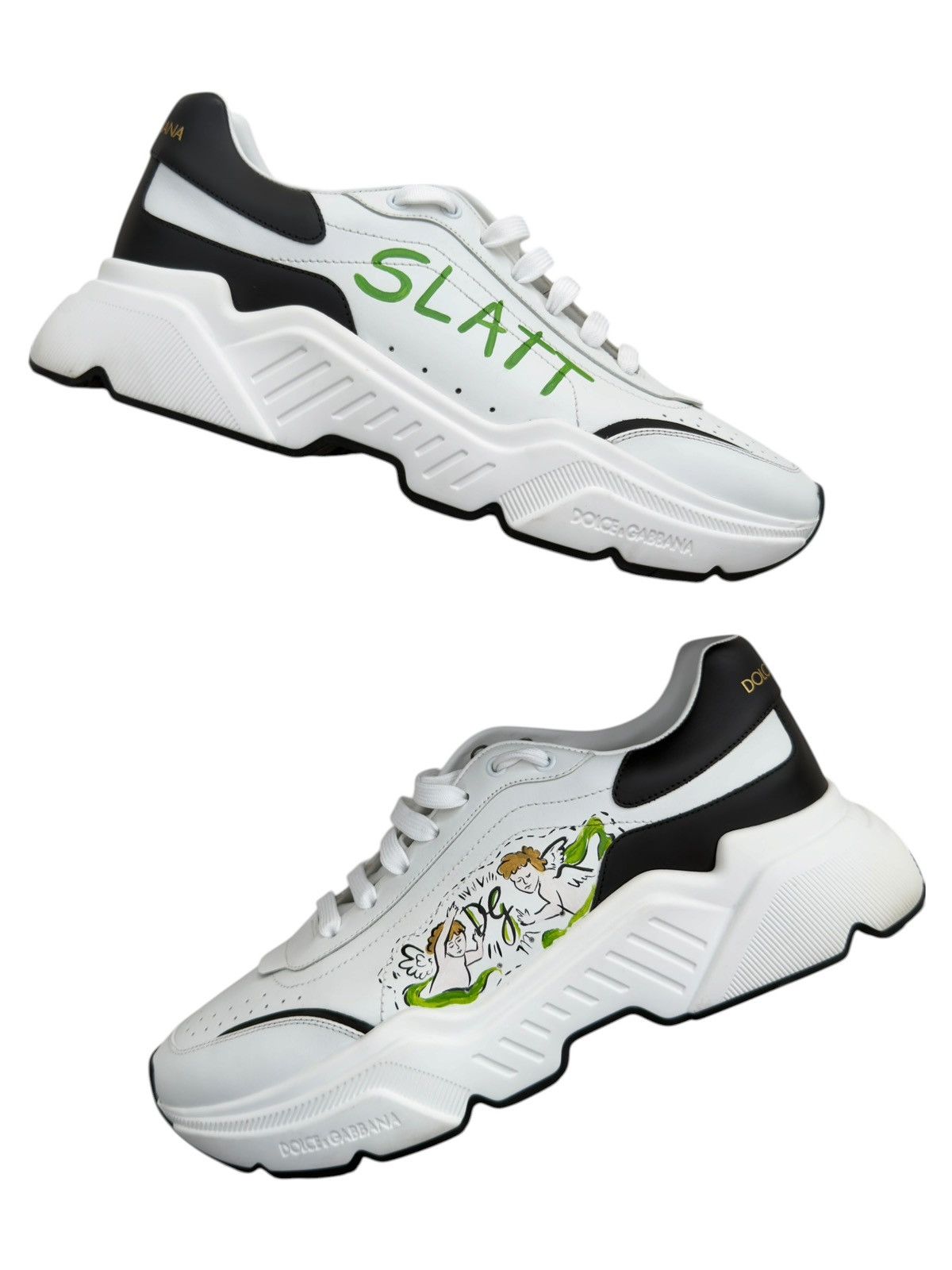 Dolce & Gabbana Dolce & Gabbana SLATT Daymaster Sneakers Size US 12 / EU 45 - 2 Thumbnail