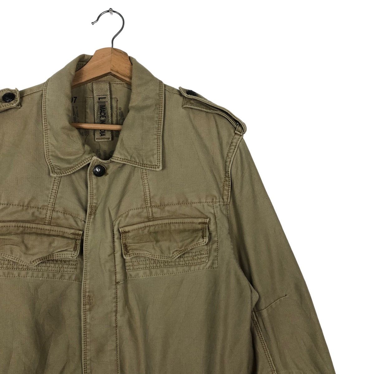 Hysteric Glamour 🔥Cargo Multi Pocket Jacket Biker Japan Size US L / EU 52-54 / 3 - 5 Thumbnail