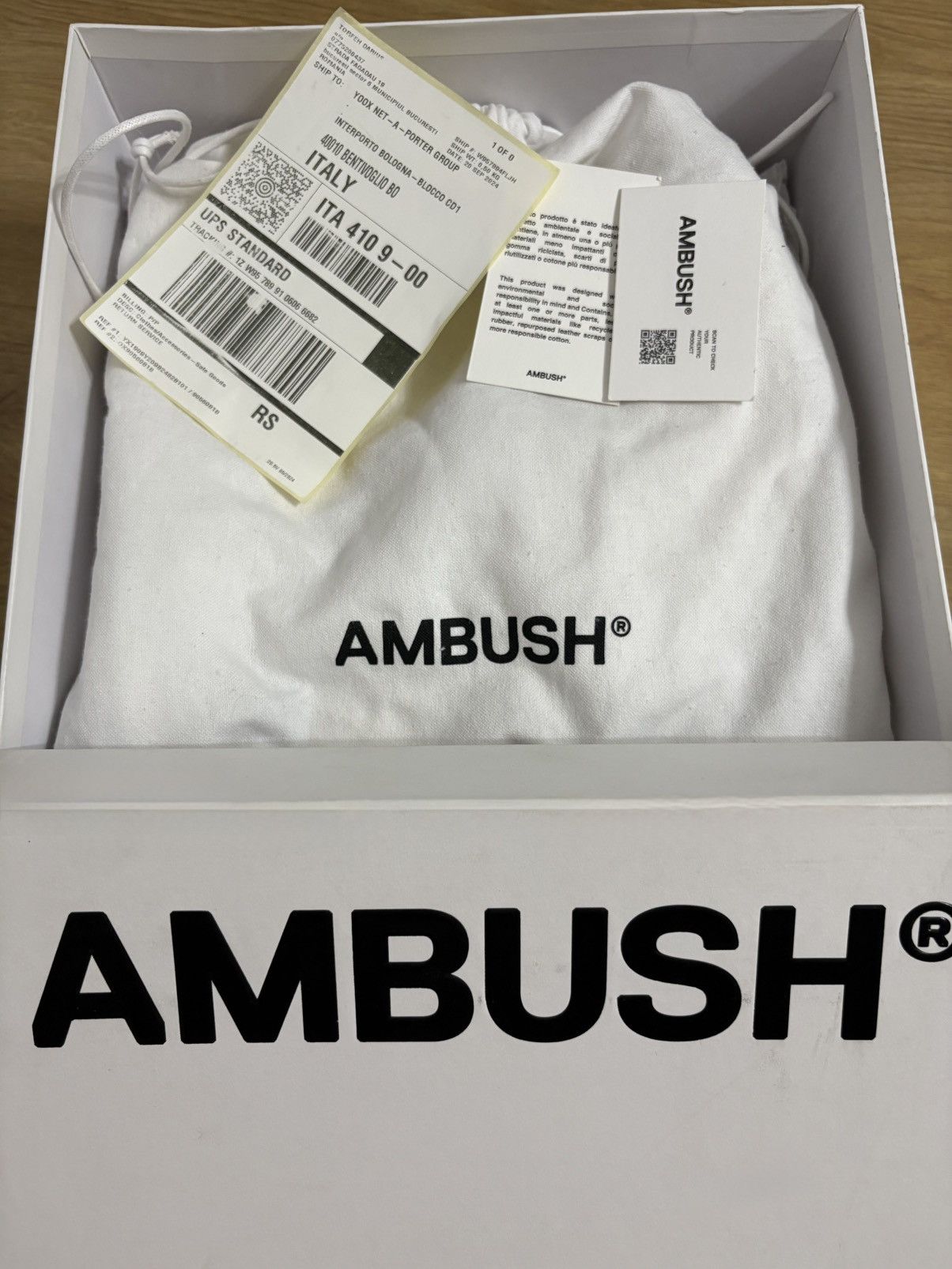 Ambush Design Ambush vulcanized high hi-top sneakers brand new Size US 7 / EU 40 - 6 Thumbnail