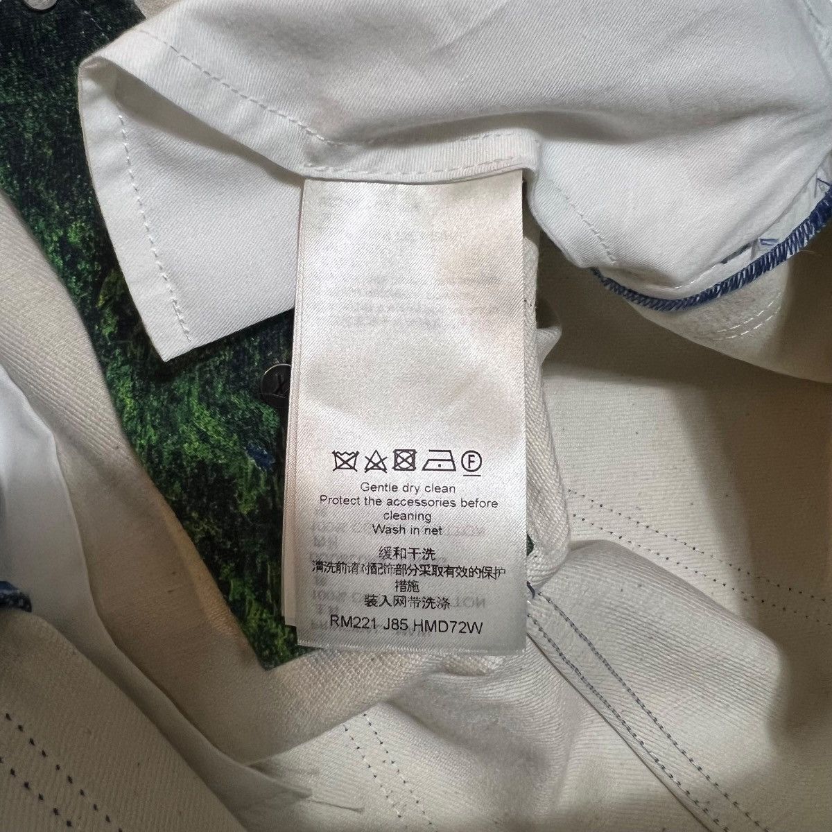 Louis Vuitton LOUIS VUITTON × VIRGIL ABLOH 2022SS LANDSCAPE DENIM PANTS Size US 31 - 8 Thumbnail