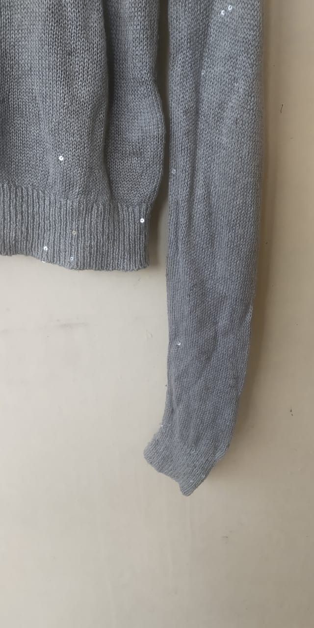 Brunello Cucinelli Brunello cucinelli gliter cardigan Size L / US 10 / IT 46 - 5 Thumbnail