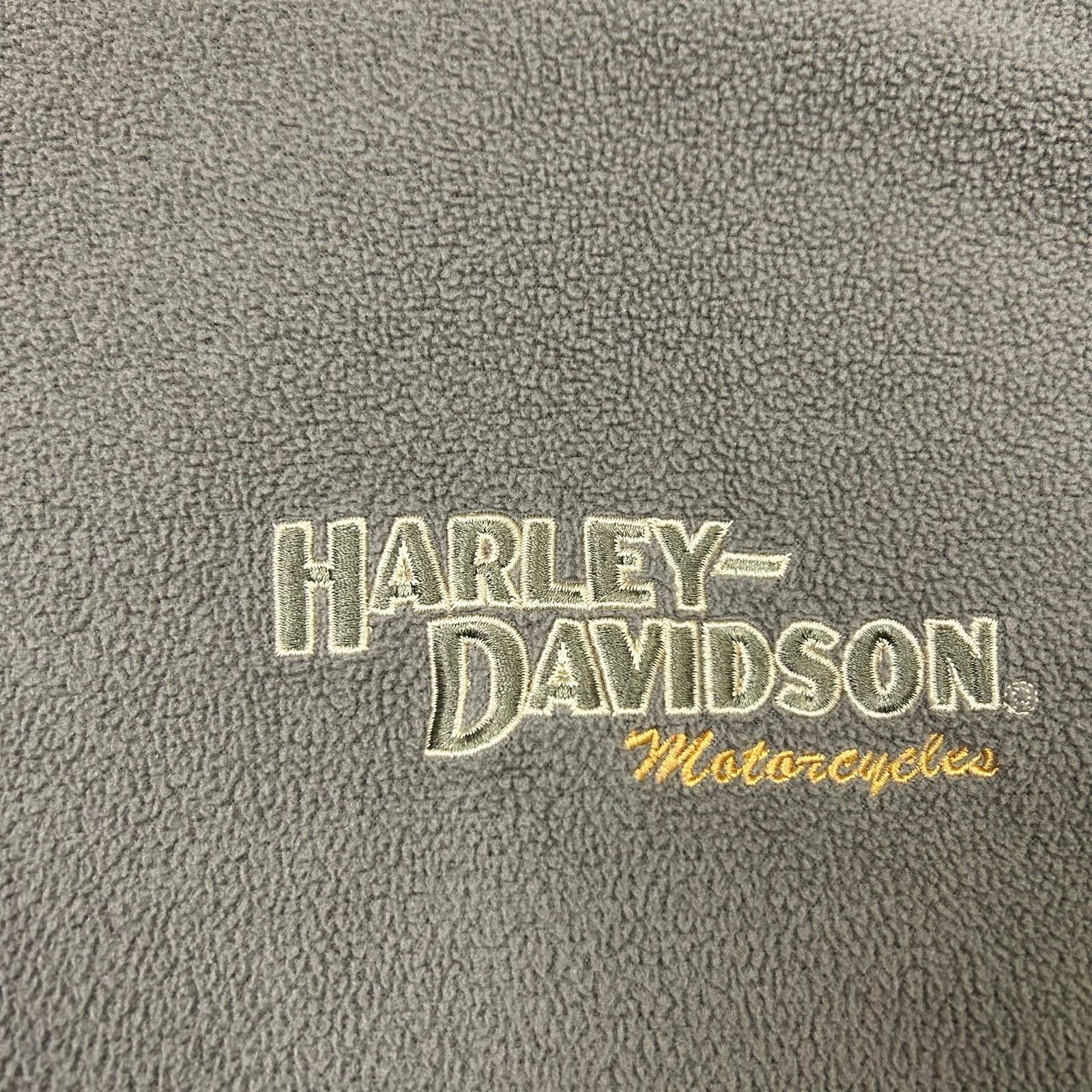 Harley Davidson Harley Davidson Motorcycles Fleece Jacket Full Zip Sweater Size US XXL / EU 58 / 5 - 3 Thumbnail