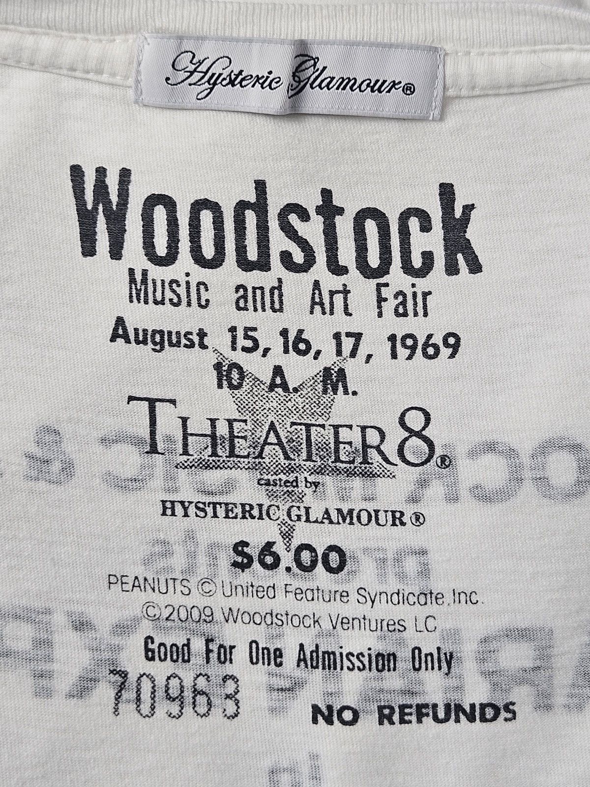 Hysteric Glamour × Peanuts Hysteric Glamour Woodstock Peanuts Theater 8 shirt Size S / US 4 / IT 40 - 4 Thumbnail