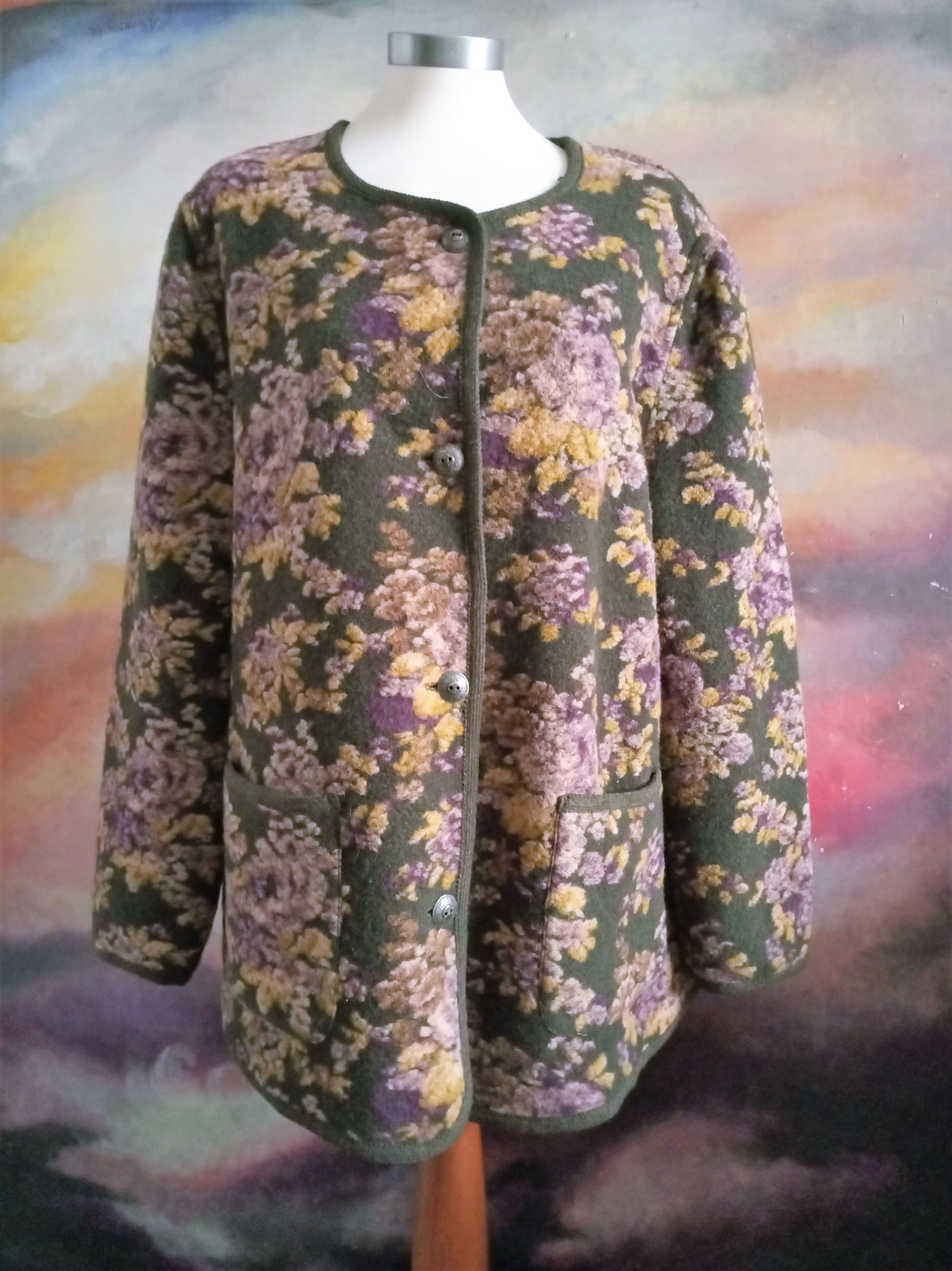 Designer × Vintage Wool Peter Hahn Vintage Wool Blend Sweather Size XXL / US 16-18 / IT 52-54 - 2 Thumbnail
