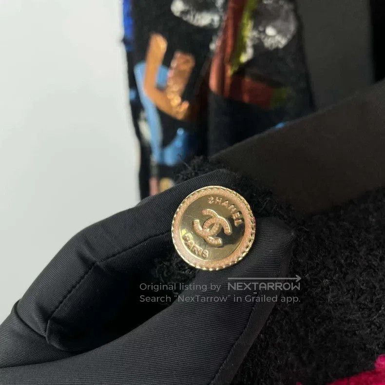Chanel Chanel High-end handicraft workshop colourful logo wool ca Size XS / US 0-2 / IT 36-38 - 4 Thumbnail