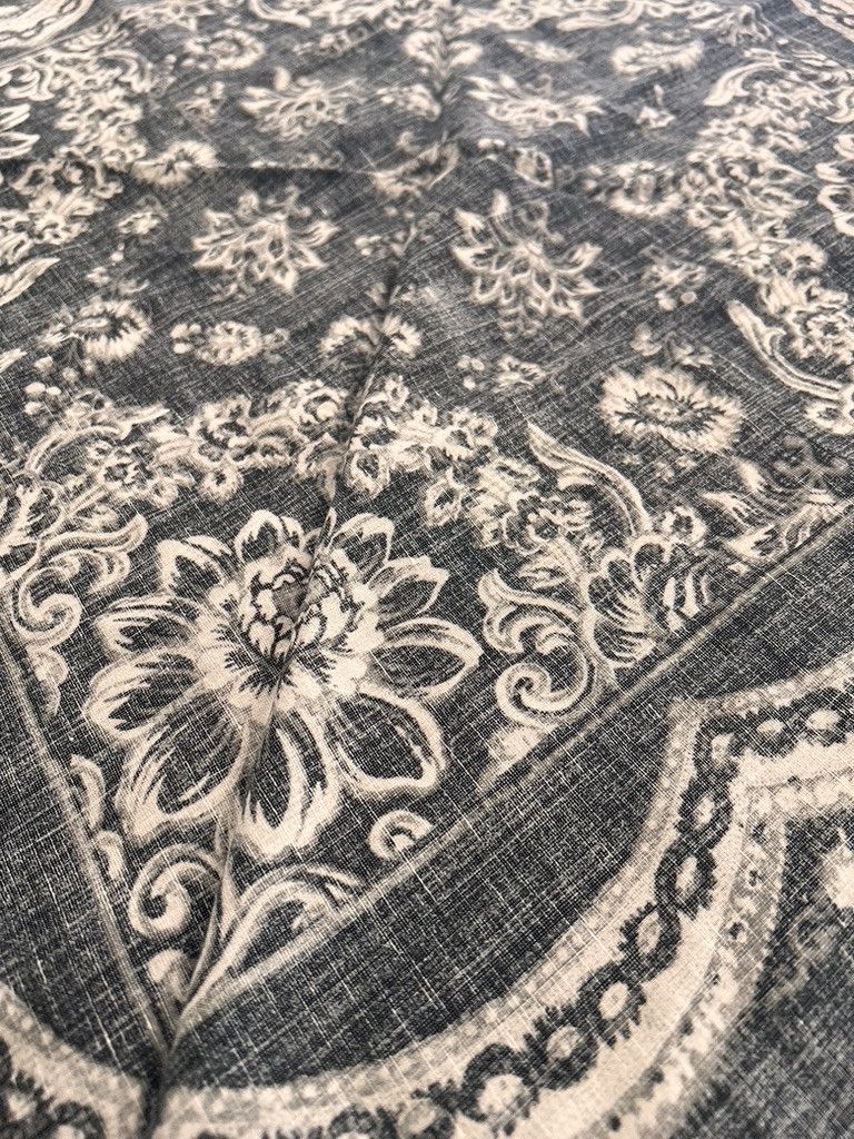 Visvim BANDANA WILD FLOWER black Size ONE SIZE - 4 Thumbnail