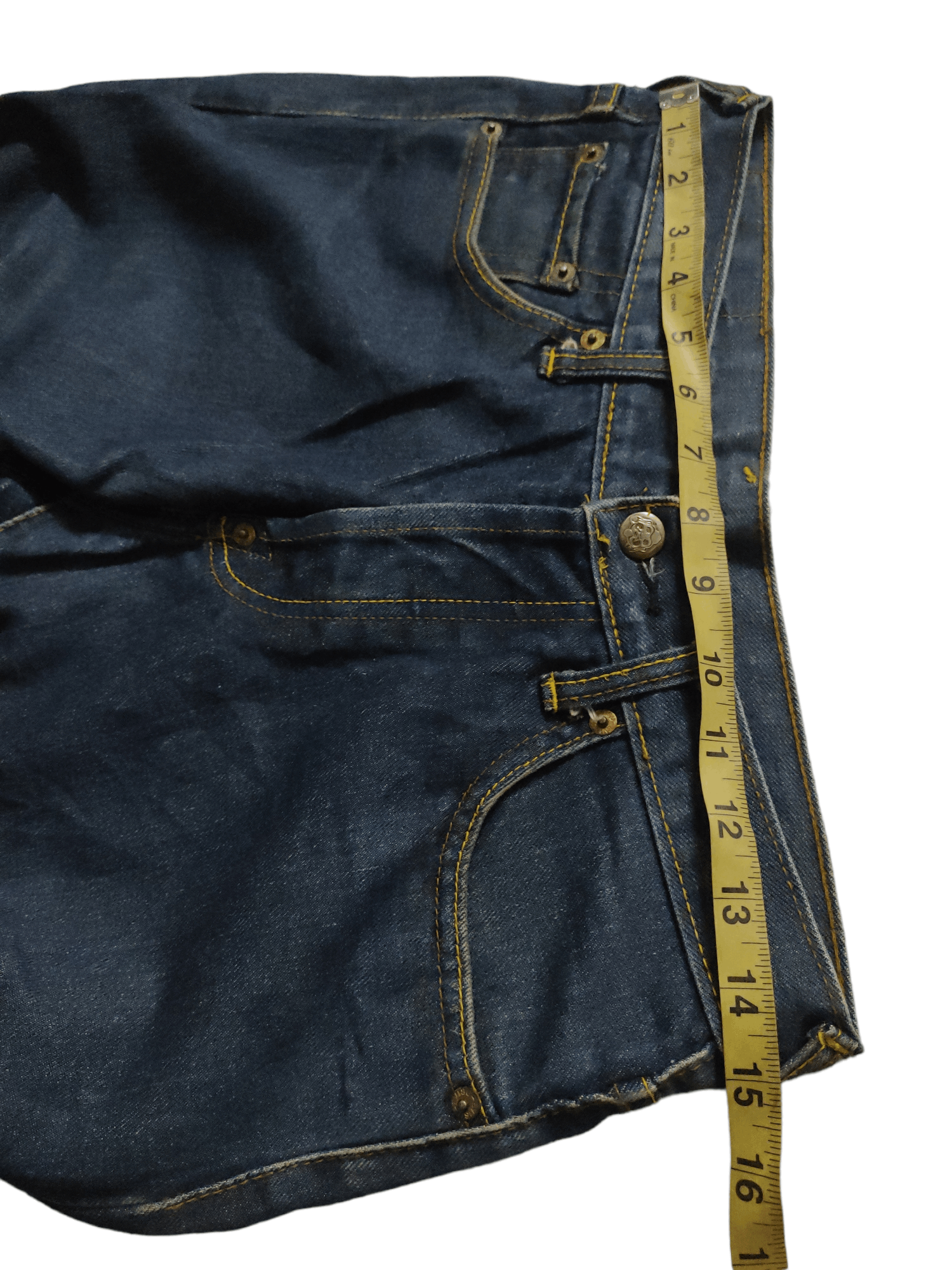 Japanese Brand 🔥Hott Item🔥Baggy Evisu Jeans Blue Denim Distressed Size US 30 / EU 46 - 4 Thumbnail