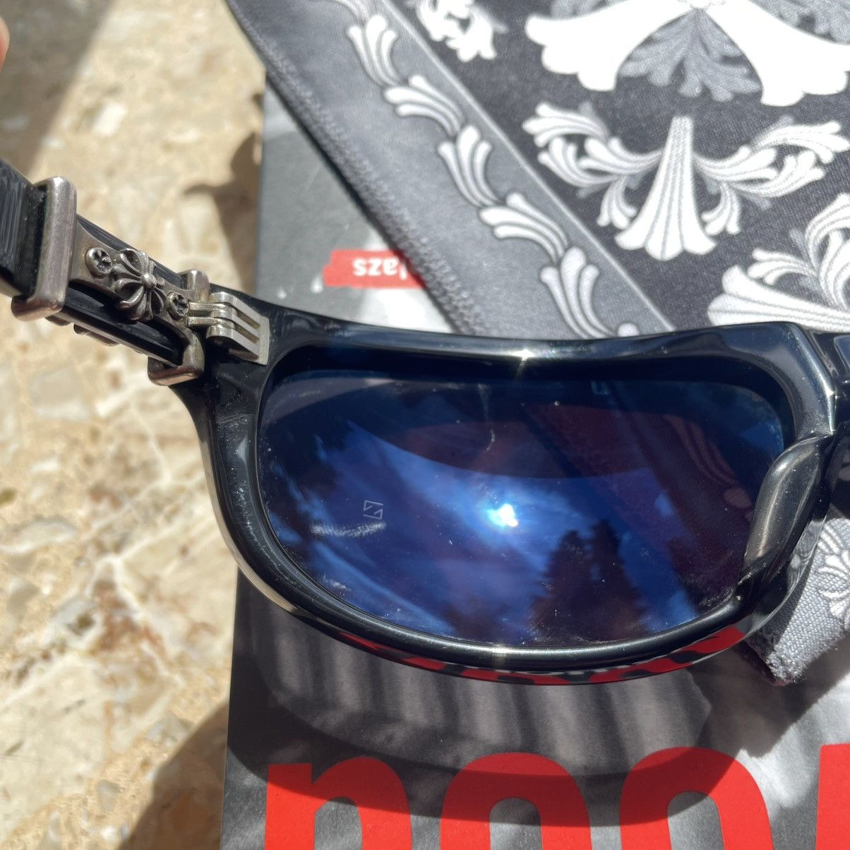 Chrome Hearts Chrome Hearts TRYASSAGAIN Sunglasses Size ONE SIZE - 5 Thumbnail
