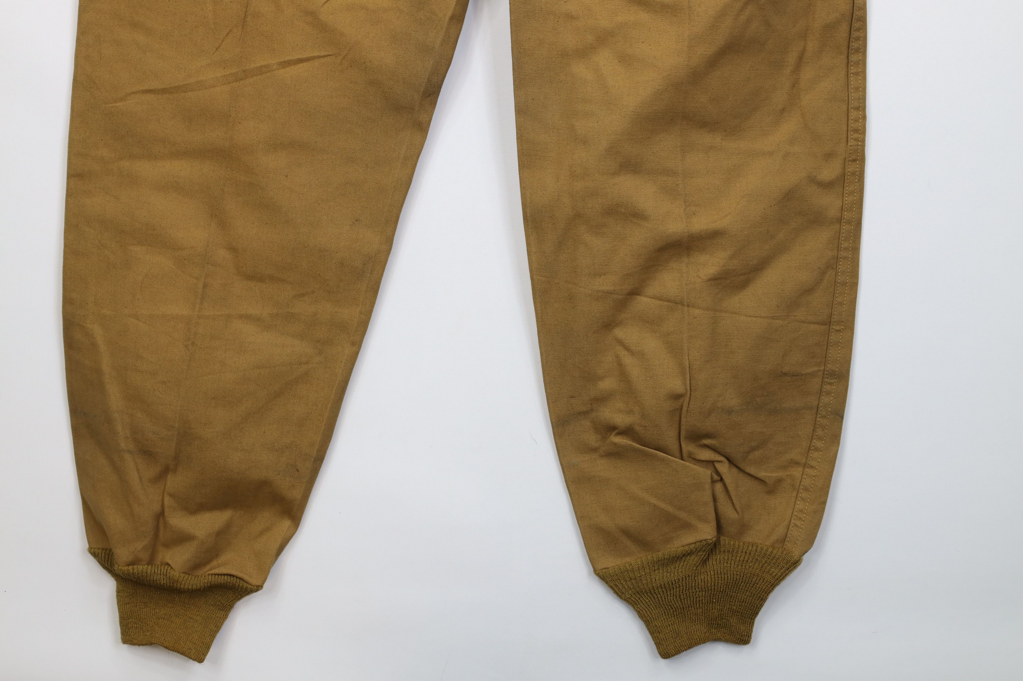 Vintage Vintage 50s 60s Canvas Hunting Cuffed Joggers Pants USA Size US 30 / EU 46 - 13 Thumbnail