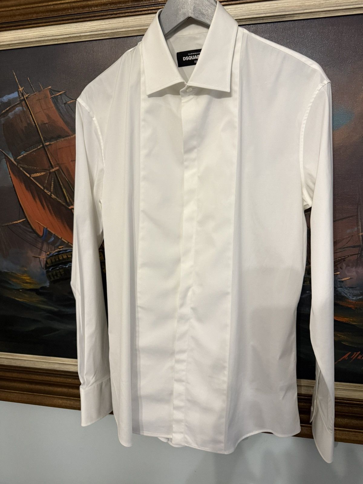 Dsquared2 Dsquared tuxedo shirt size 52 Pristine condition Size US L / EU 52-54 / 3 - 1 Thumbnail