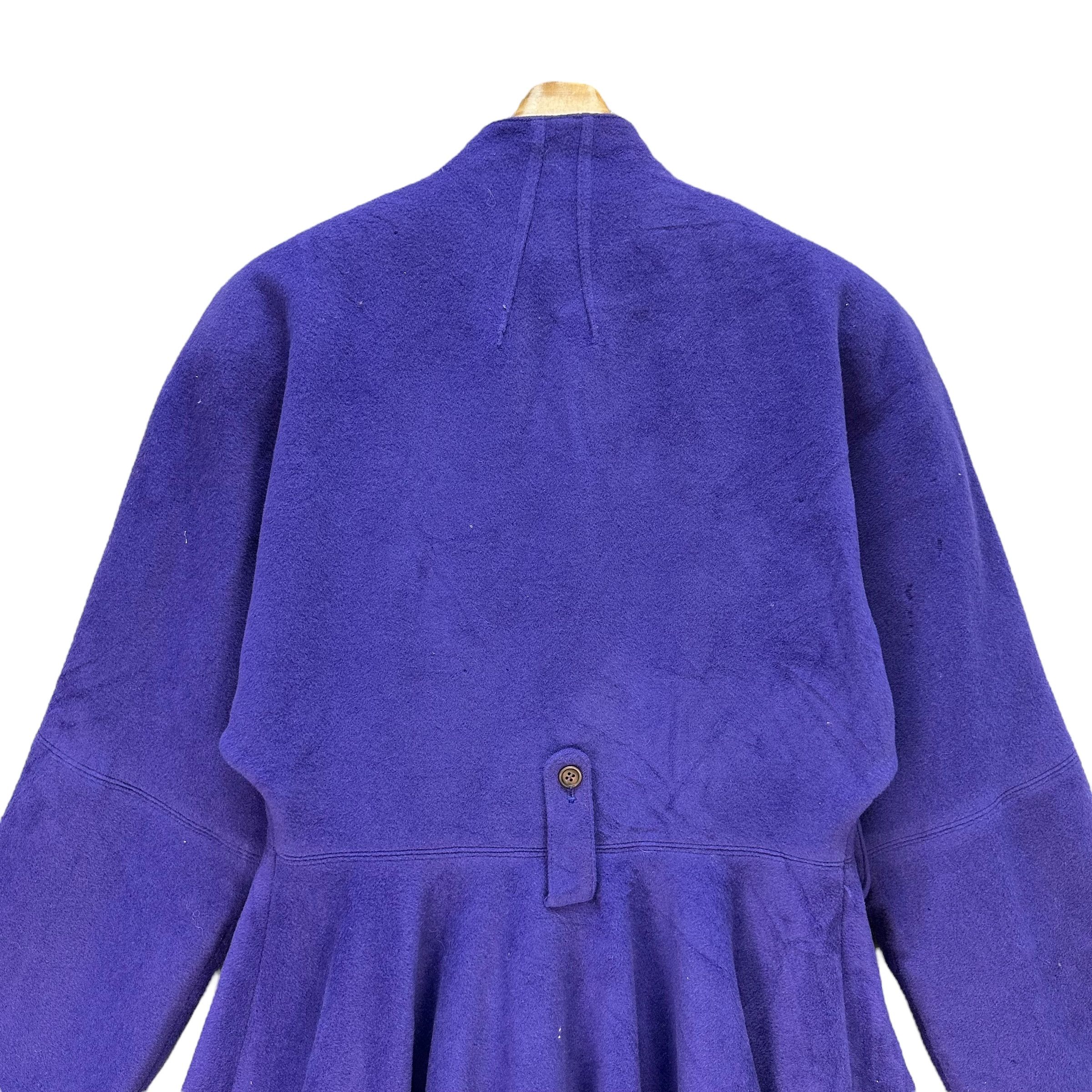 Vintage NWT DIRADA Wool Cashmere Double Breast Coat Dress #A75-1816 Size M / US 6-8 / IT 42-44 - 16 Thumbnail