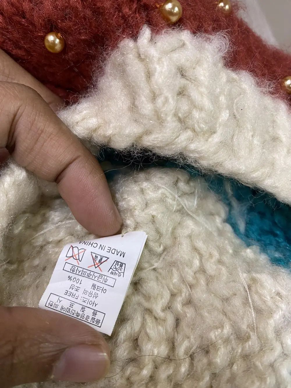 Japanese Brand Japanese Brand Rare Design Knit Beanie Hat Size ONE SIZE - 5 Thumbnail