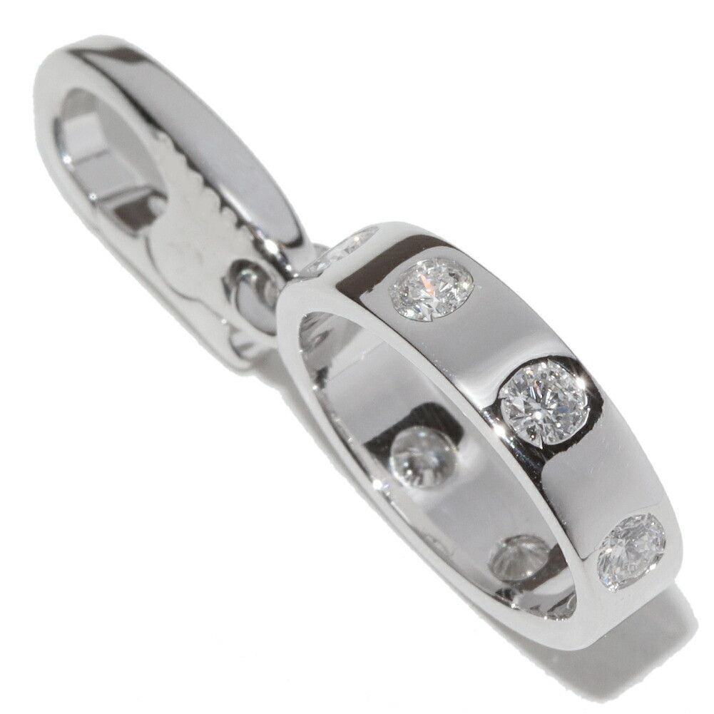 Cartier Cartier Cartier K18WG Baby Love Charm Pendant Full Diamond Metal Pendant DUTY FREE for USA Size ONE SIZE - 1 Thumbnail