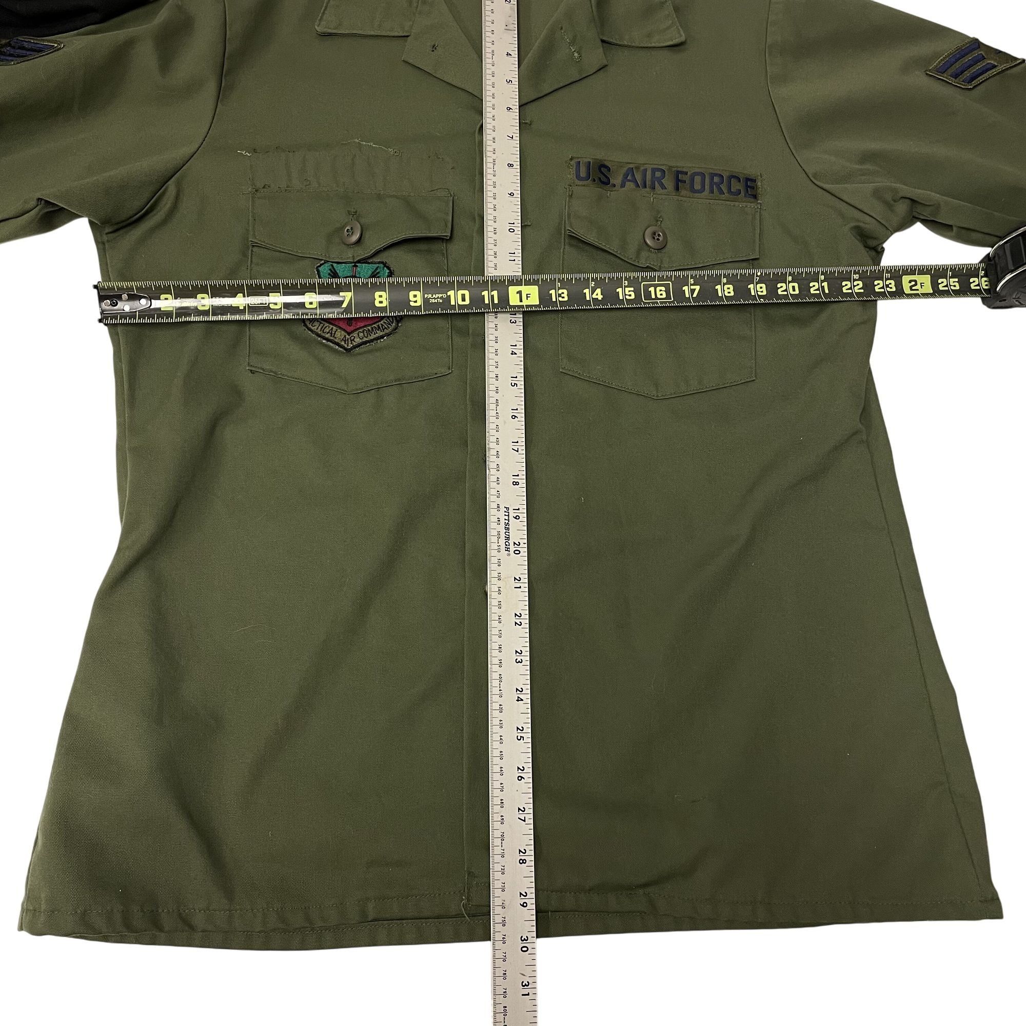 Other Vtg Selma TACTICAL AIR Command US Air Force Military Shirt Size US XL / EU 56 / 4 - 8 Thumbnail