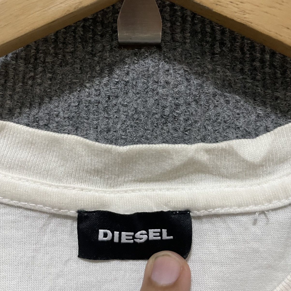 Diesel × Vintage Vintage Y2K Diesel Nice Design T Shirt Size US M / EU 48-50 / 2 - 3 Thumbnail