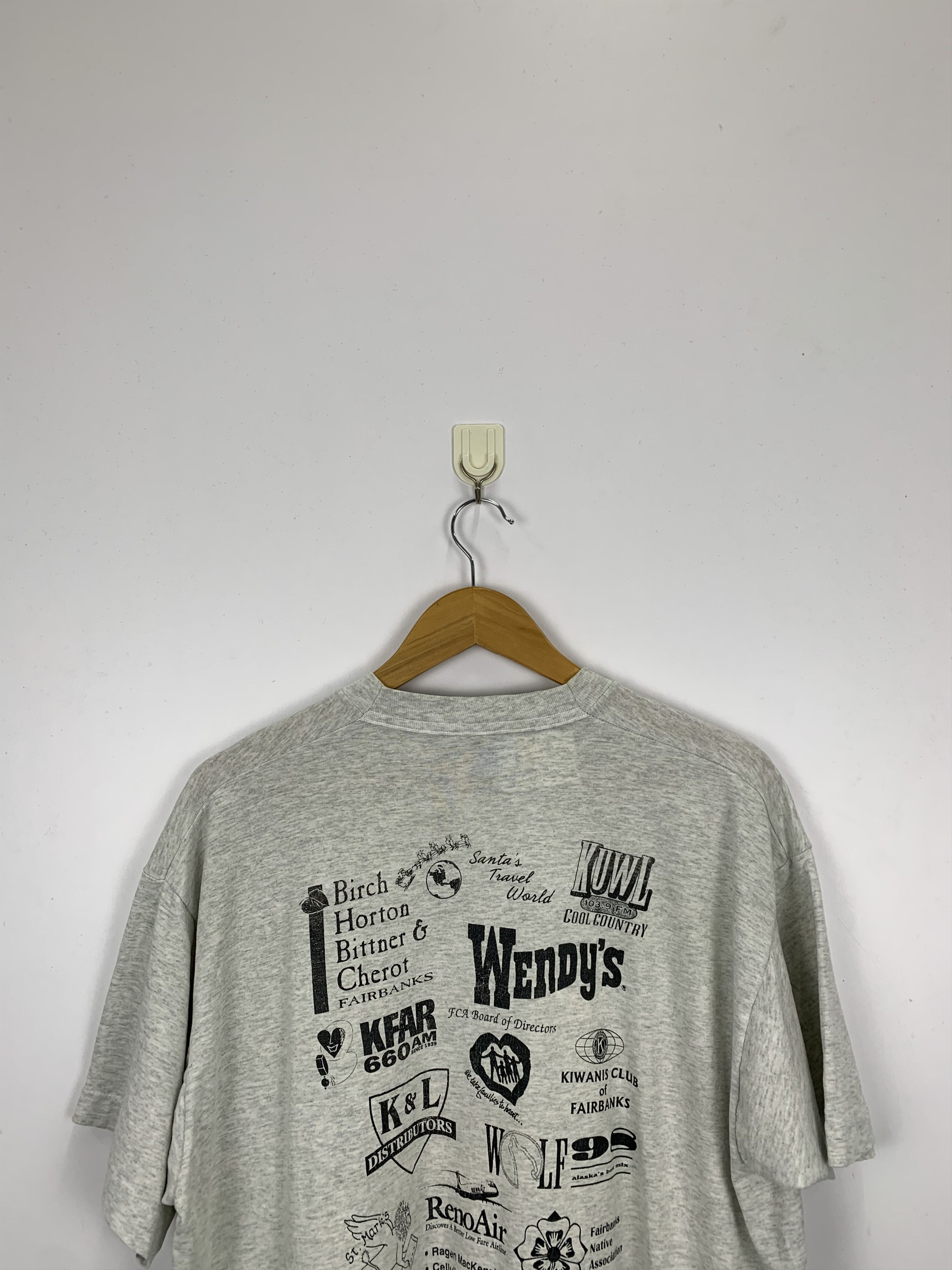 Vintage Vintage 90s Alaska Mosquito Meander 5K T Shirt TA0154 Size US XL / EU 56 / 4 - 4 Thumbnail