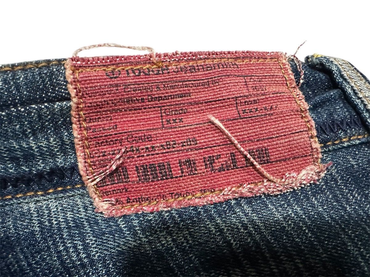 Japanese Brand 🔥Sick Y2K Tough Jeansmith Flared Denim LGB Size US 36 / EU 52 - 14 Thumbnail