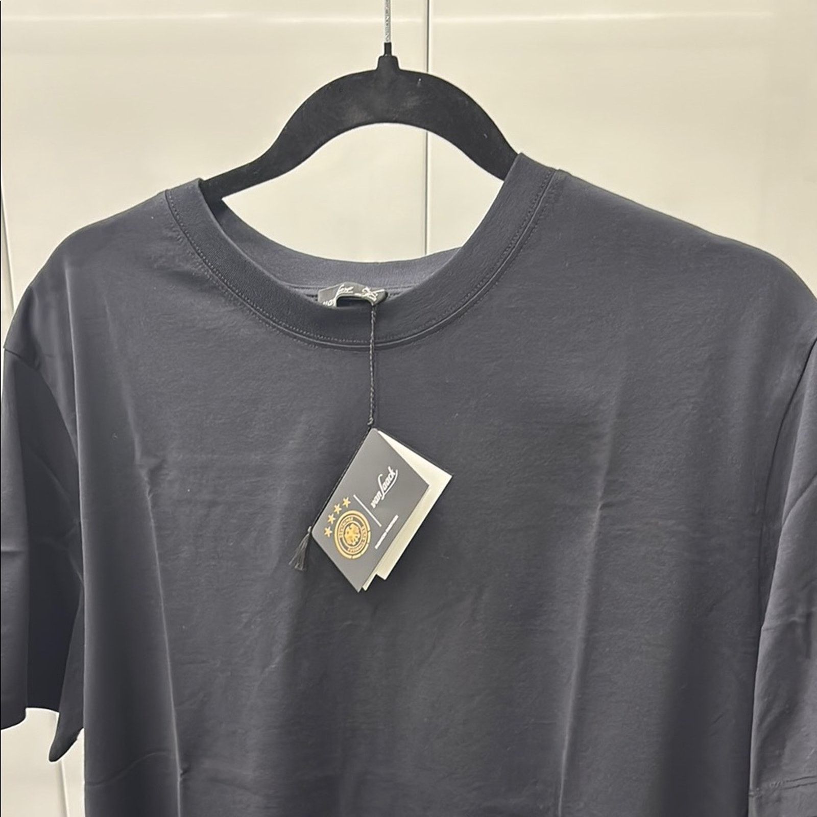 Other NWT Van Laack x Deuscher Fussball-Bund Black Crew Neck Tee L Size US L / EU 52-54 / 3 - 6 Thumbnail
