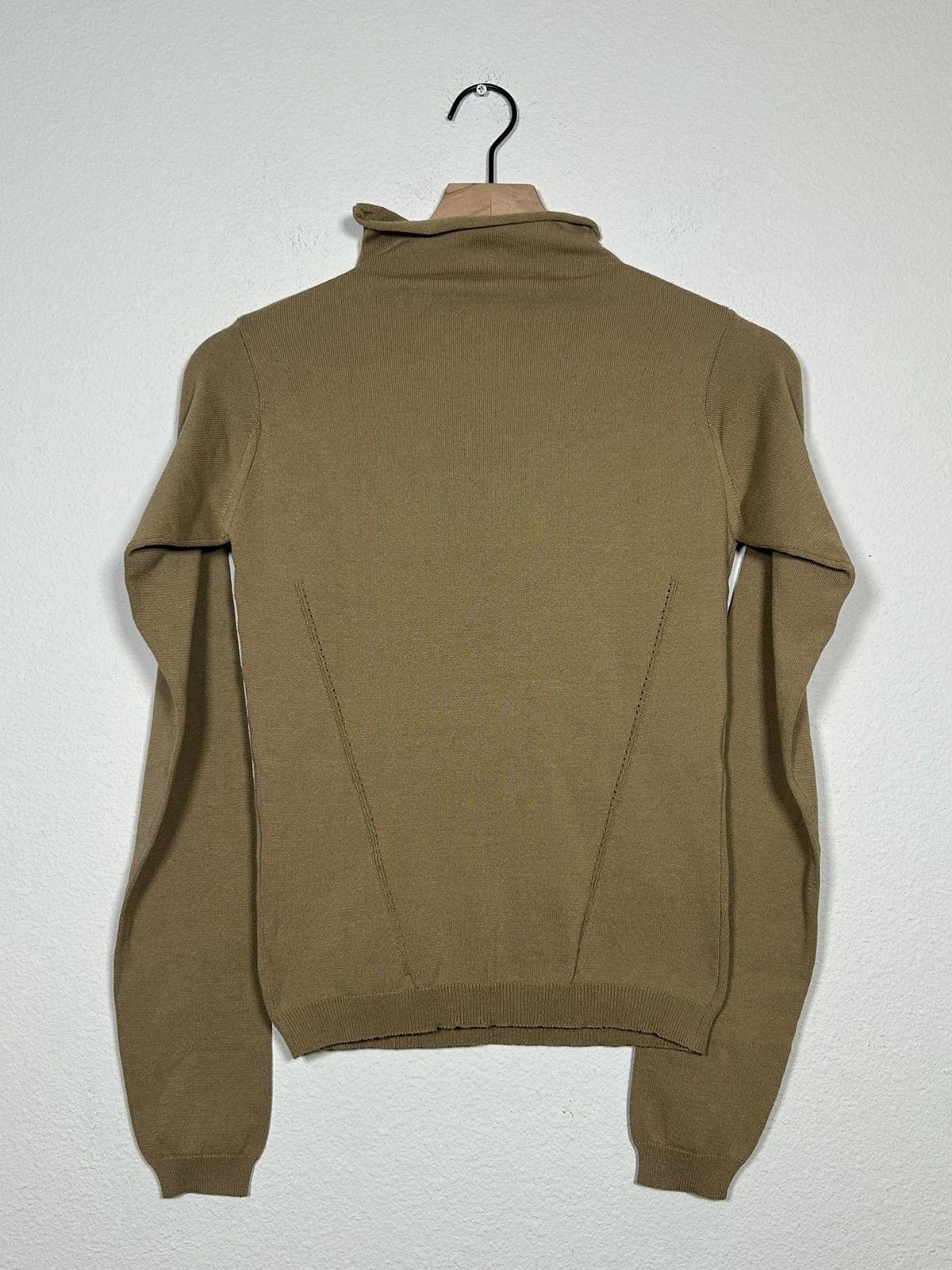 Issey Miyake Knit perforated long sleeve Turtleneck Size XS / US 0-2 / IT 36-38 - 3 Thumbnail