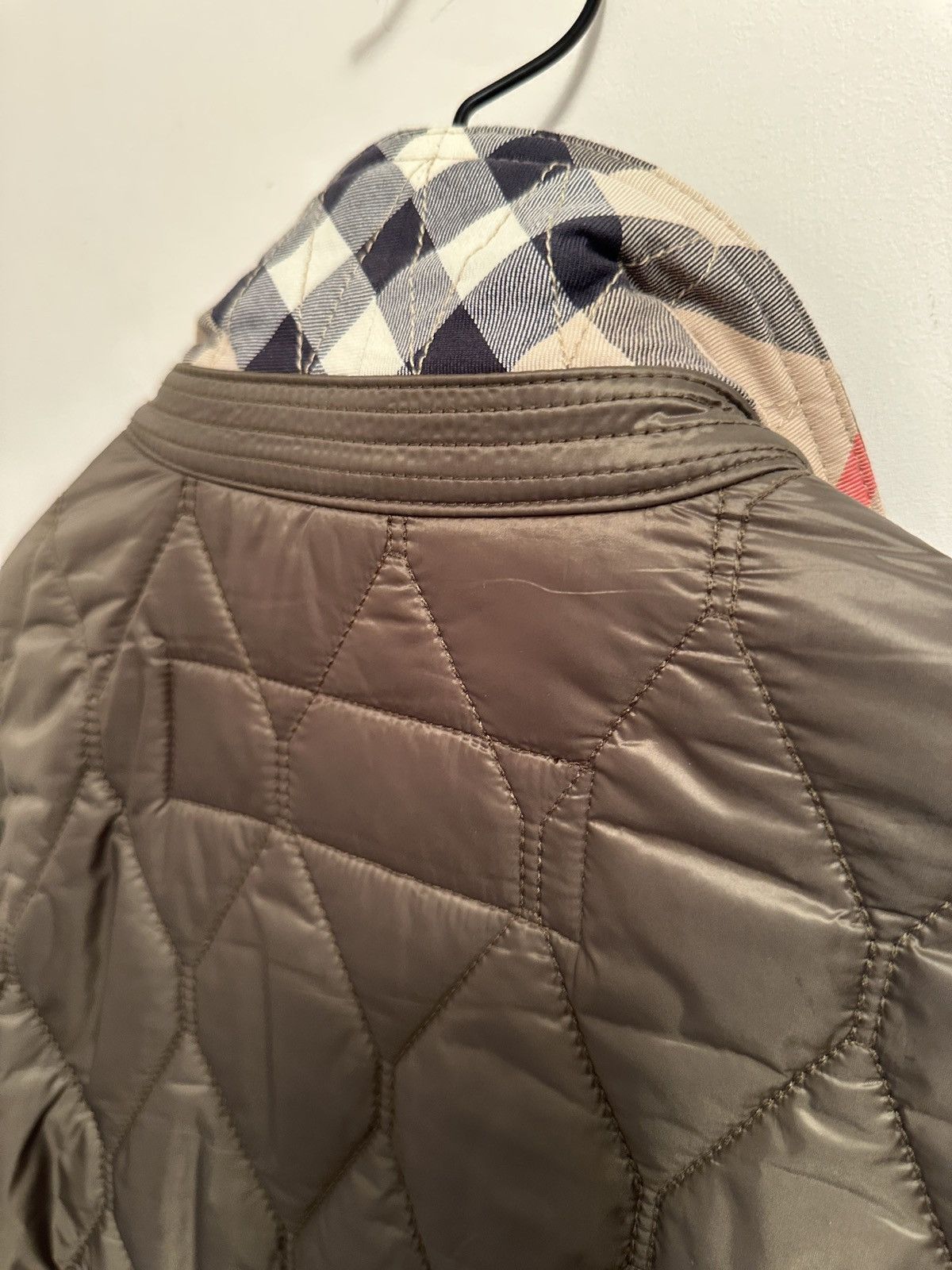 Burberry Burberry Quilted Blazer Jacket Olive Size US M / EU 48-50 / 2 - 5 Thumbnail