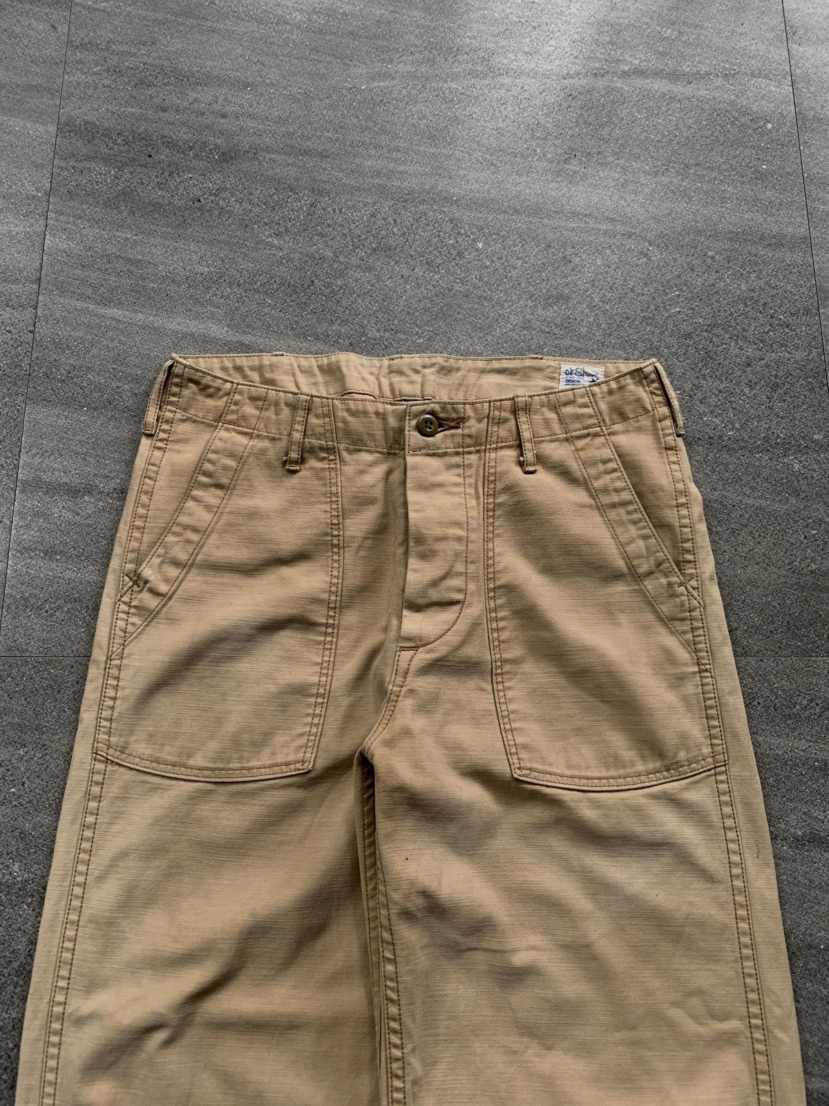 Orslow FREE TAX! Fatigue Faded Pants Size US 28 / EU 44 - 3 Thumbnail