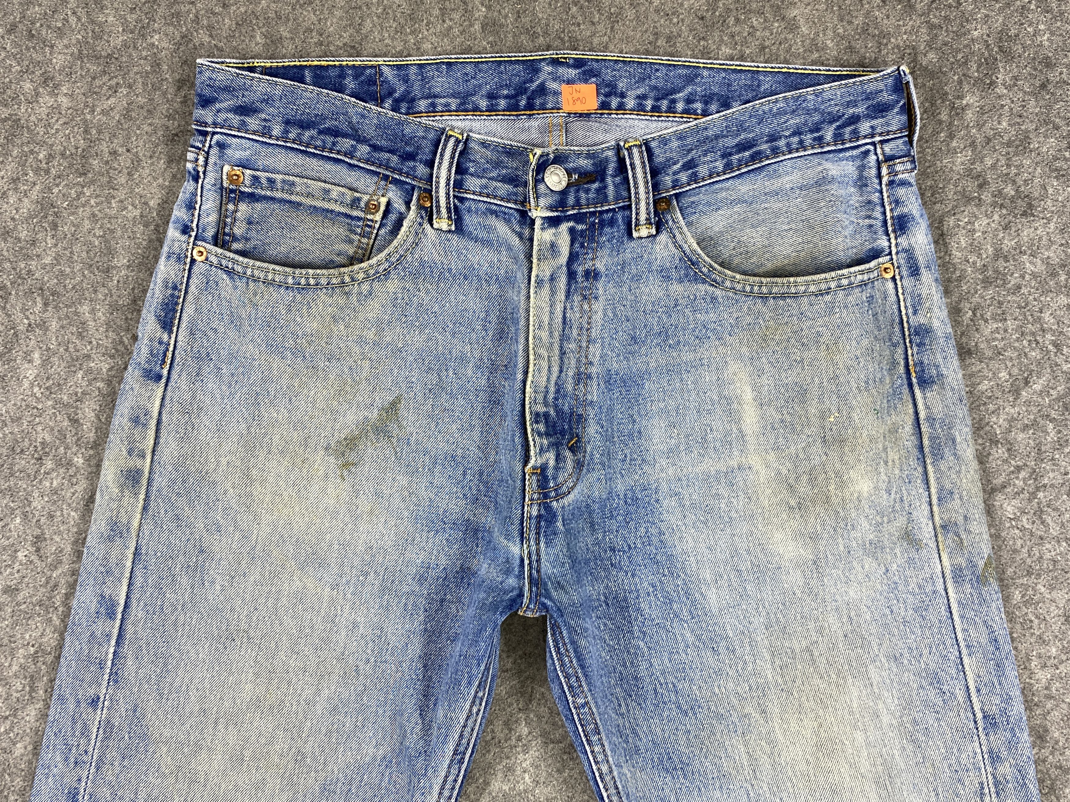 Levi's Distressed Blue Vintage Levi's 505 36x30.5 Denim -JN1890 Size US 36 / EU 52 - 3 Thumbnail