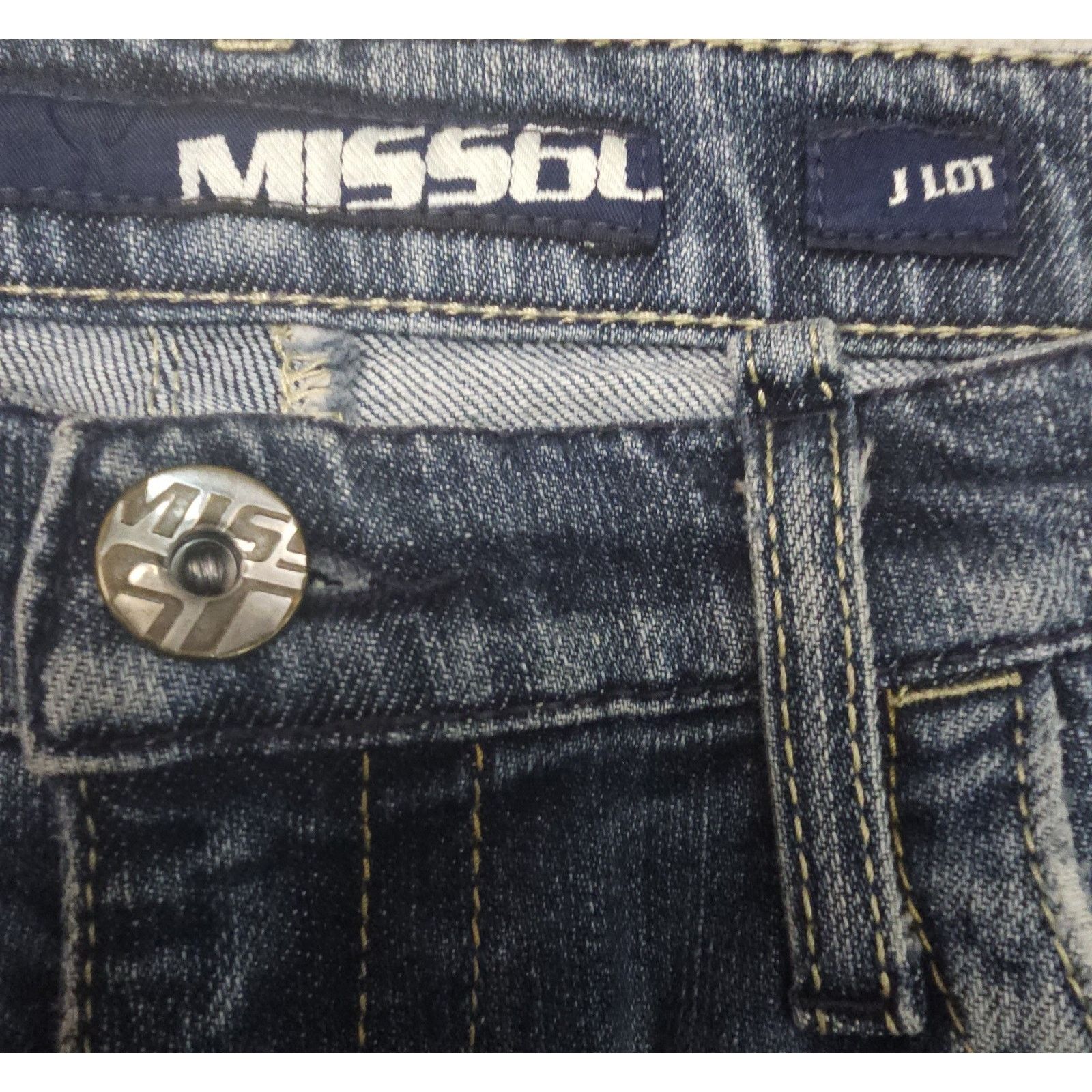 Miss Sixty MISS SIXTY Jeans 'J Lot' Denim Low Rise Ankle Zip Slim 25 Size 25" / US 0 / IT 36 - 7 Thumbnail