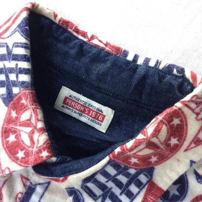 Japanese Brand × PERSON'S Person's Overprint Streetwear Style Shirt Button Up Size US S / EU 44-46 / 1 - 4 Thumbnail