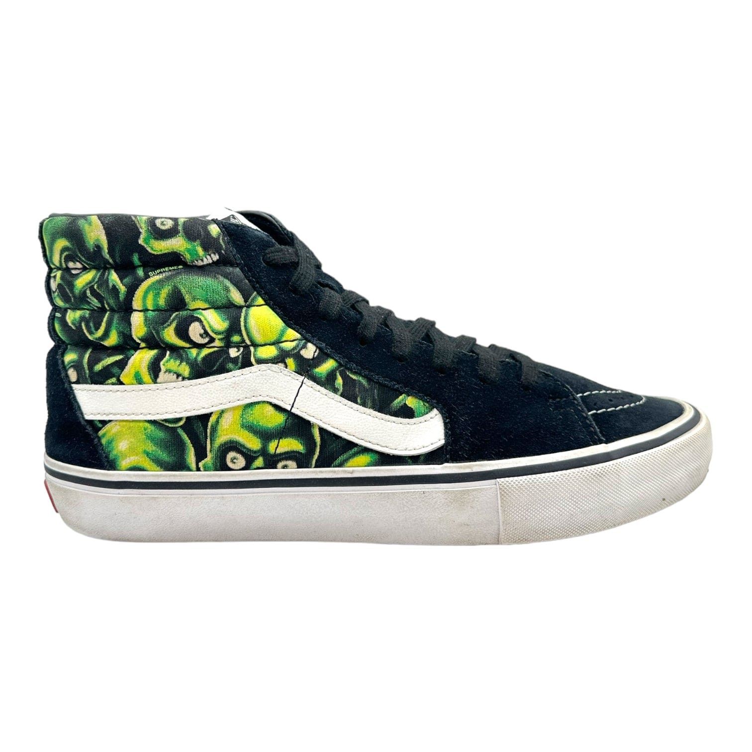 vans × supreme SK8-HI skull VANS Sk8-Hi x Supreme Glow-In-The-Dark Skull Pile 2018 High
