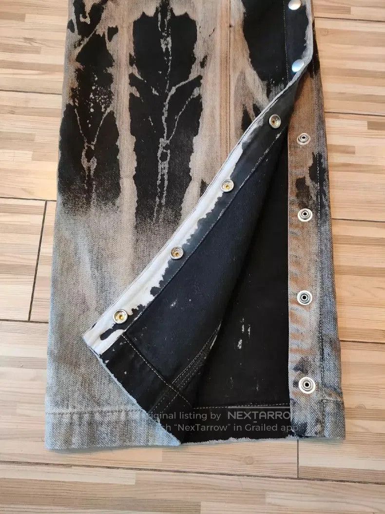 Rick Owens Drkshdw Rick Owens DRKSHDW Flame Button Pants. Size US 34 / EU 50 - 5 Thumbnail